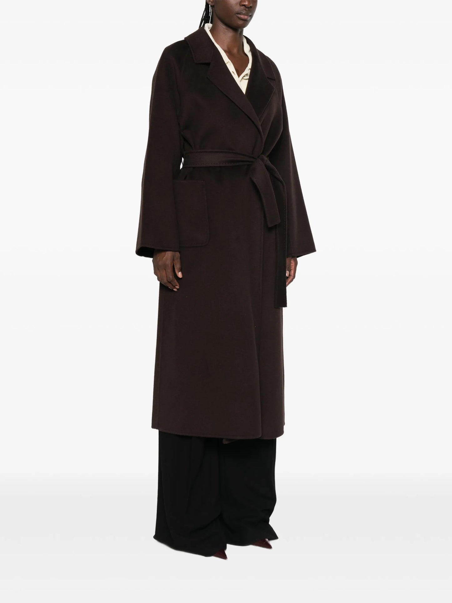 Suza belted coat