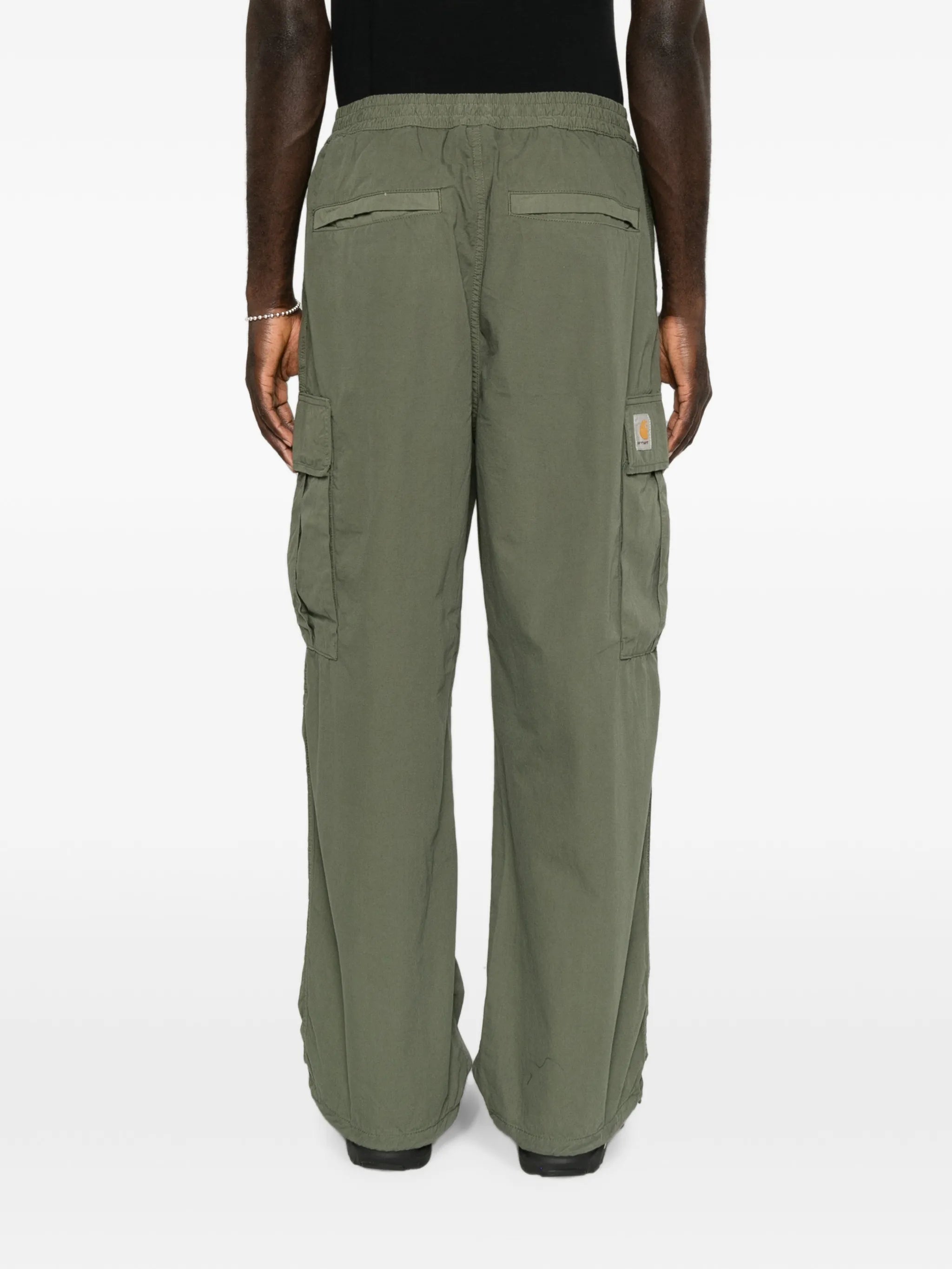 cargo-pocket trousers