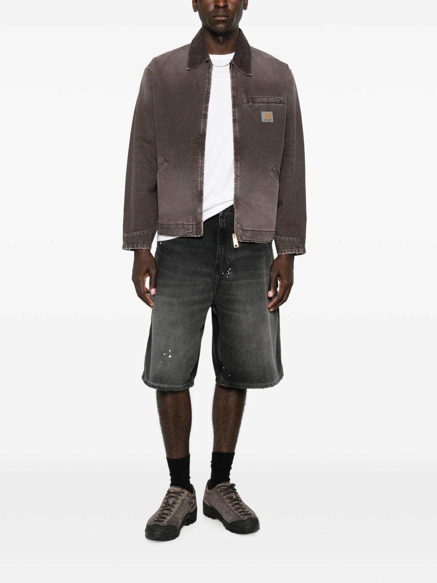Detroit zip-fastening jacket