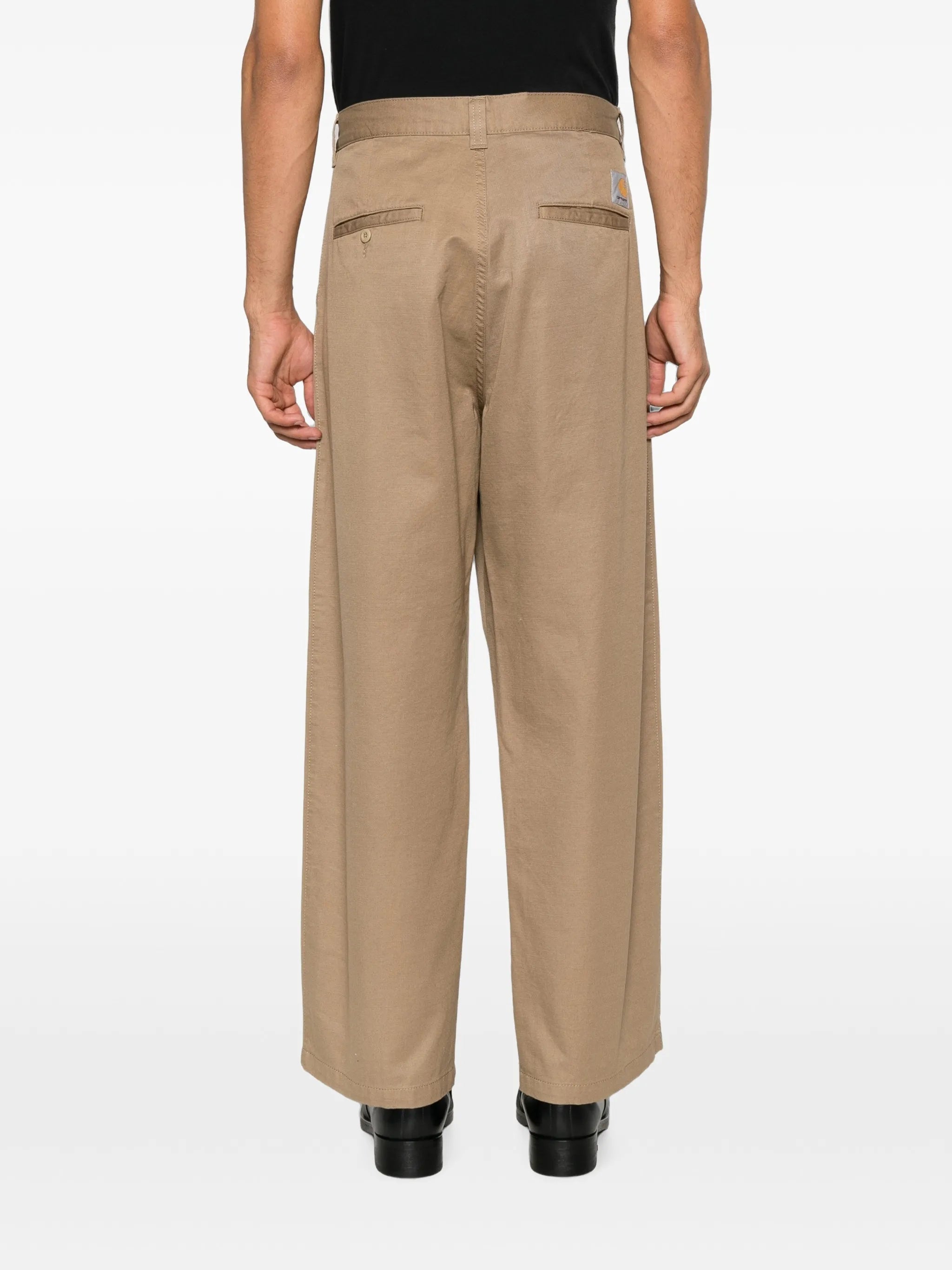 Brady relaxed straight-leg trousers