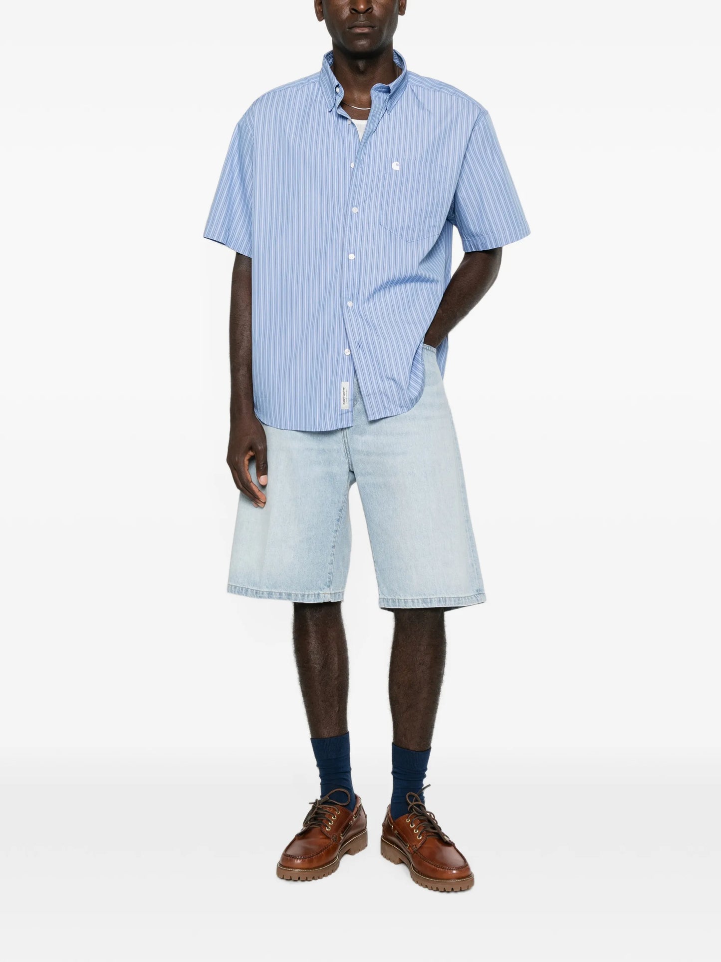 loose-fit shorts