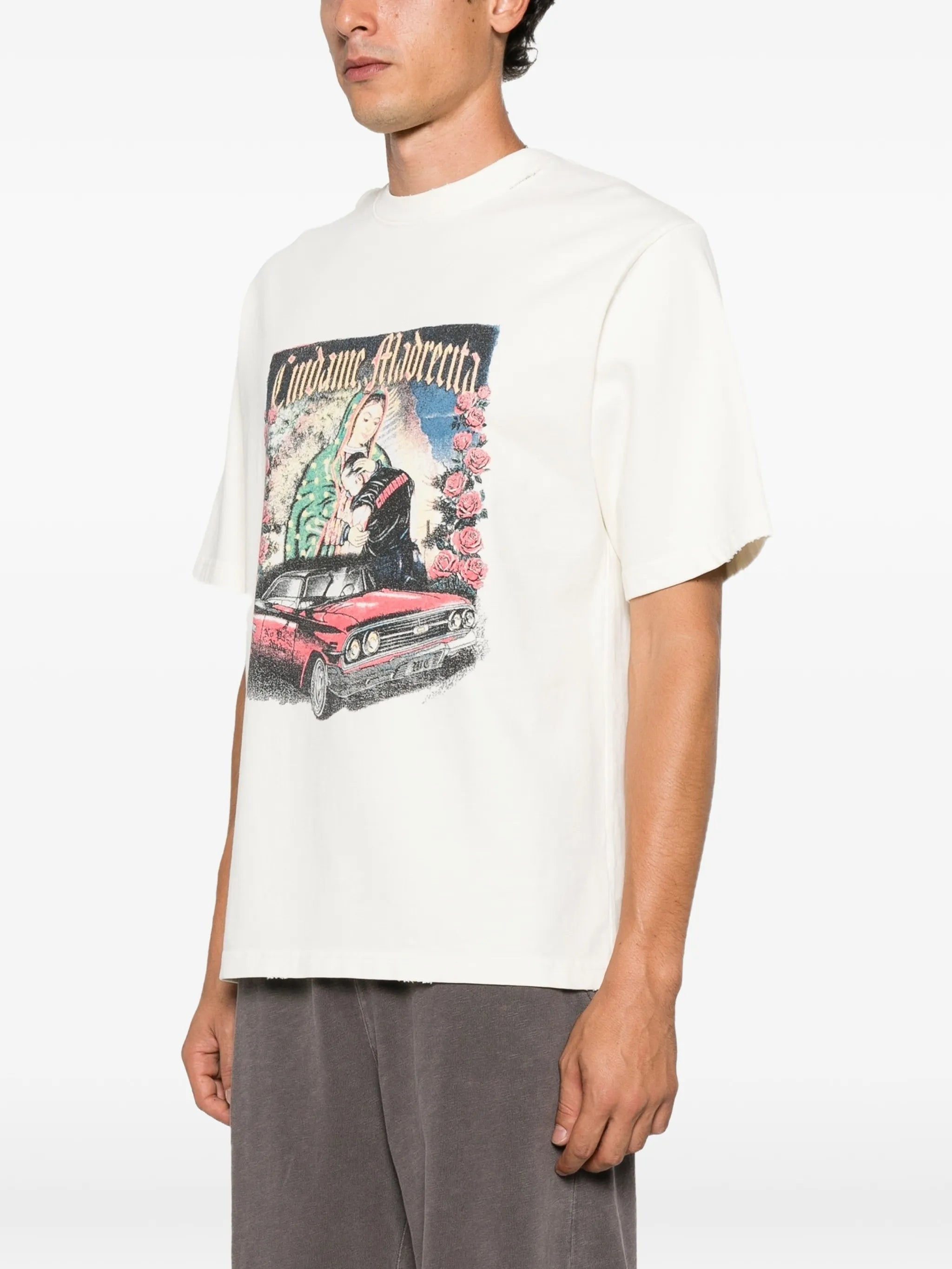 graphic-print T-shirt