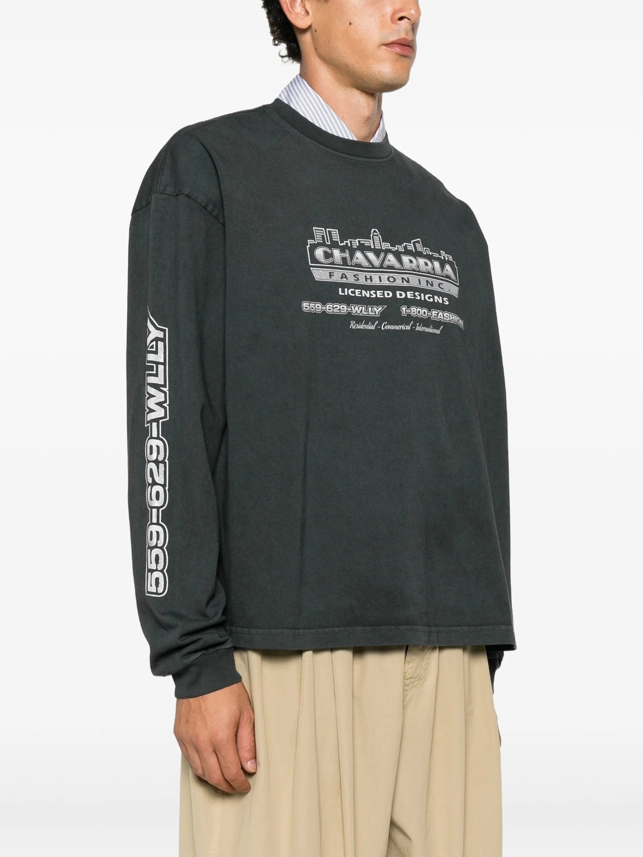 Buffalo logo-print sweatshirt