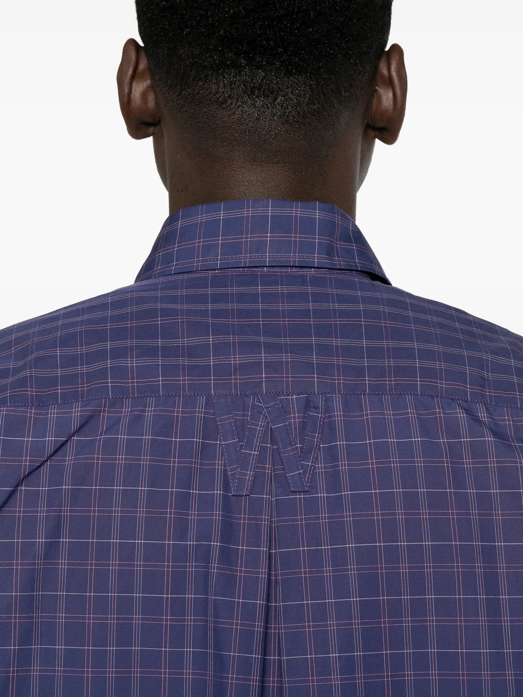 Veterano check-pattern shirt