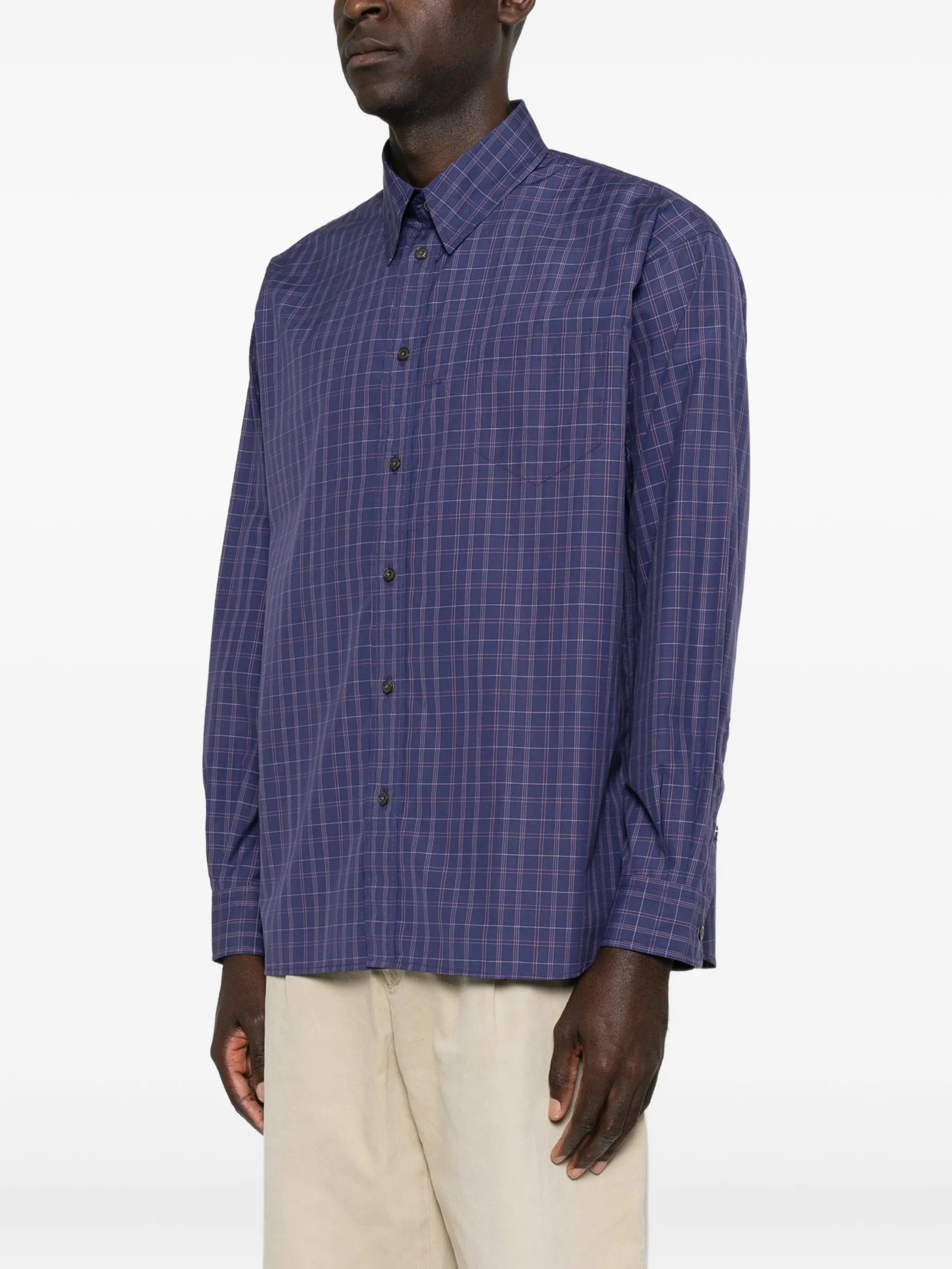 Veterano check-pattern shirt