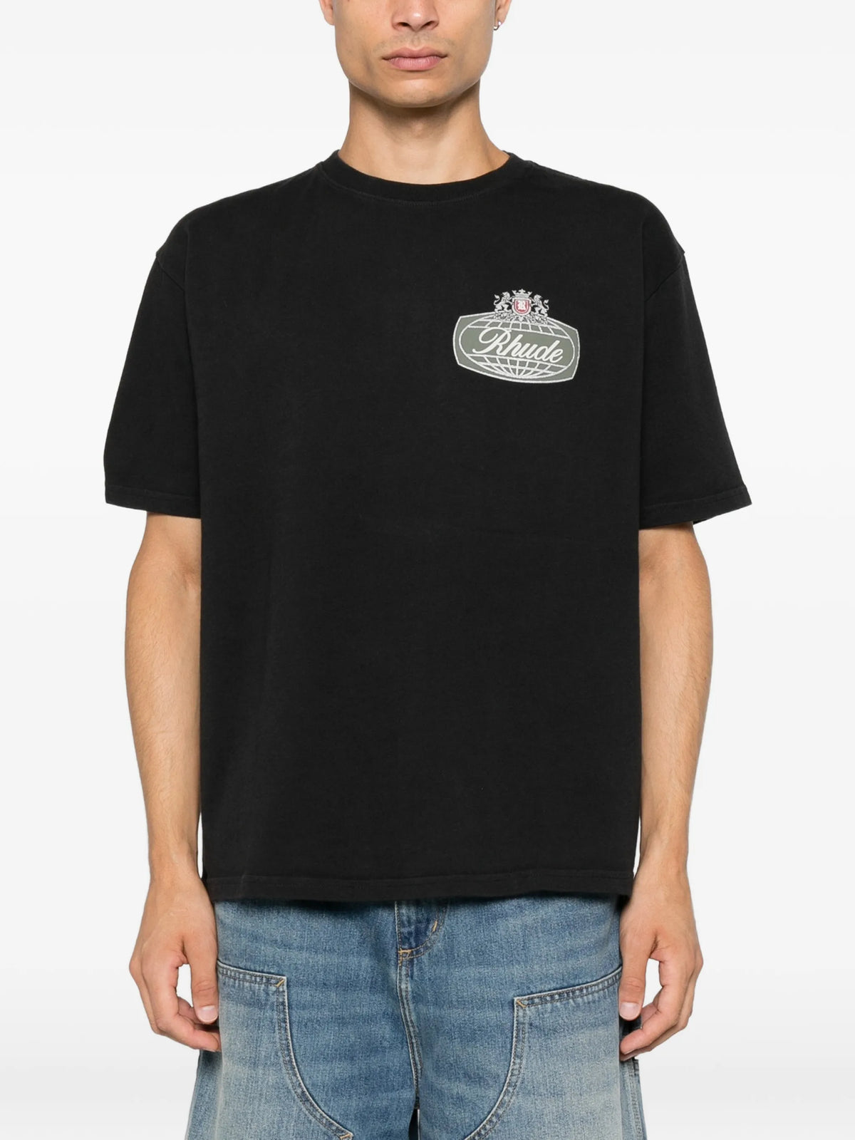 logo-print T-shirt