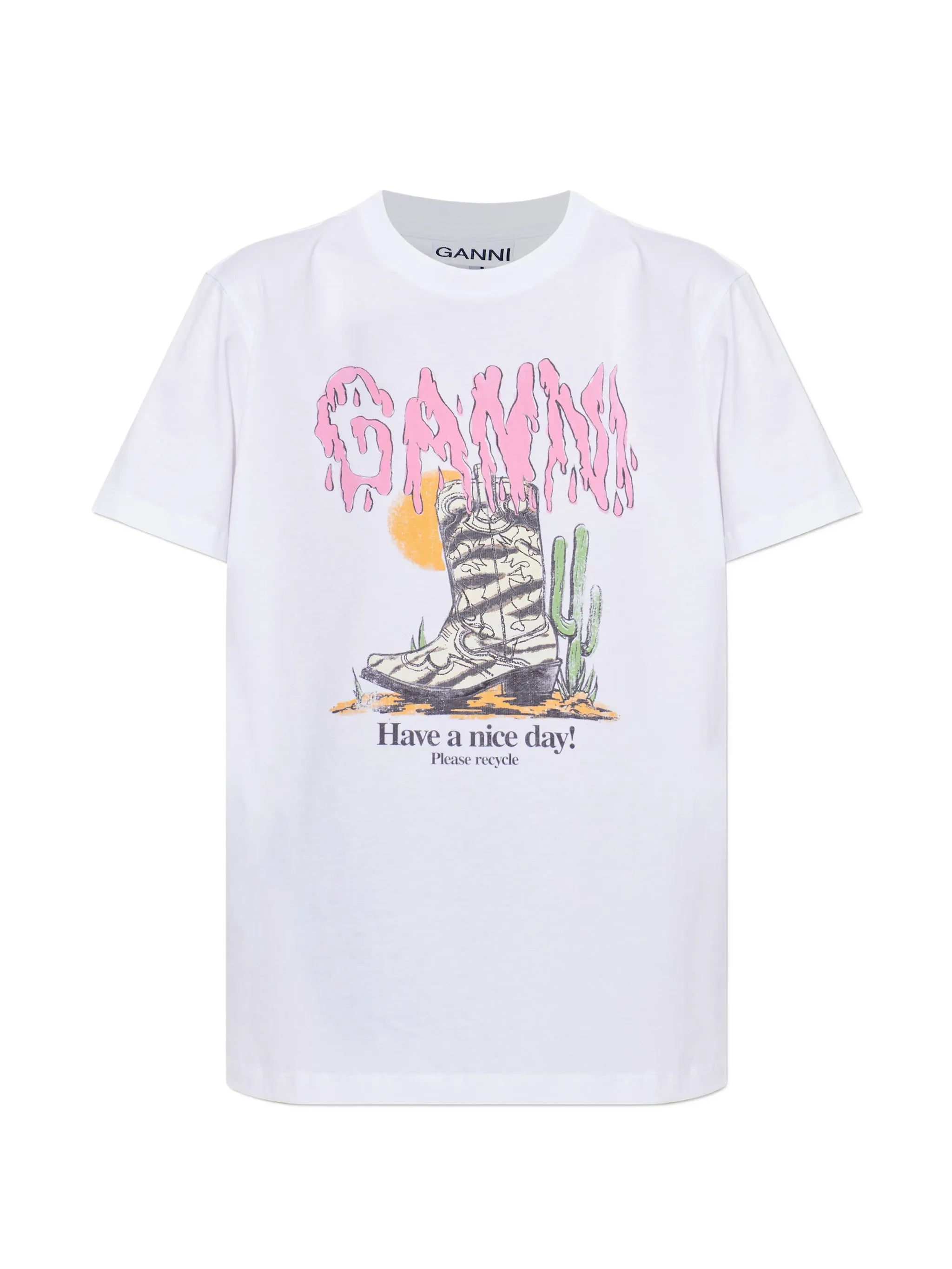 graphic-print T-shirt