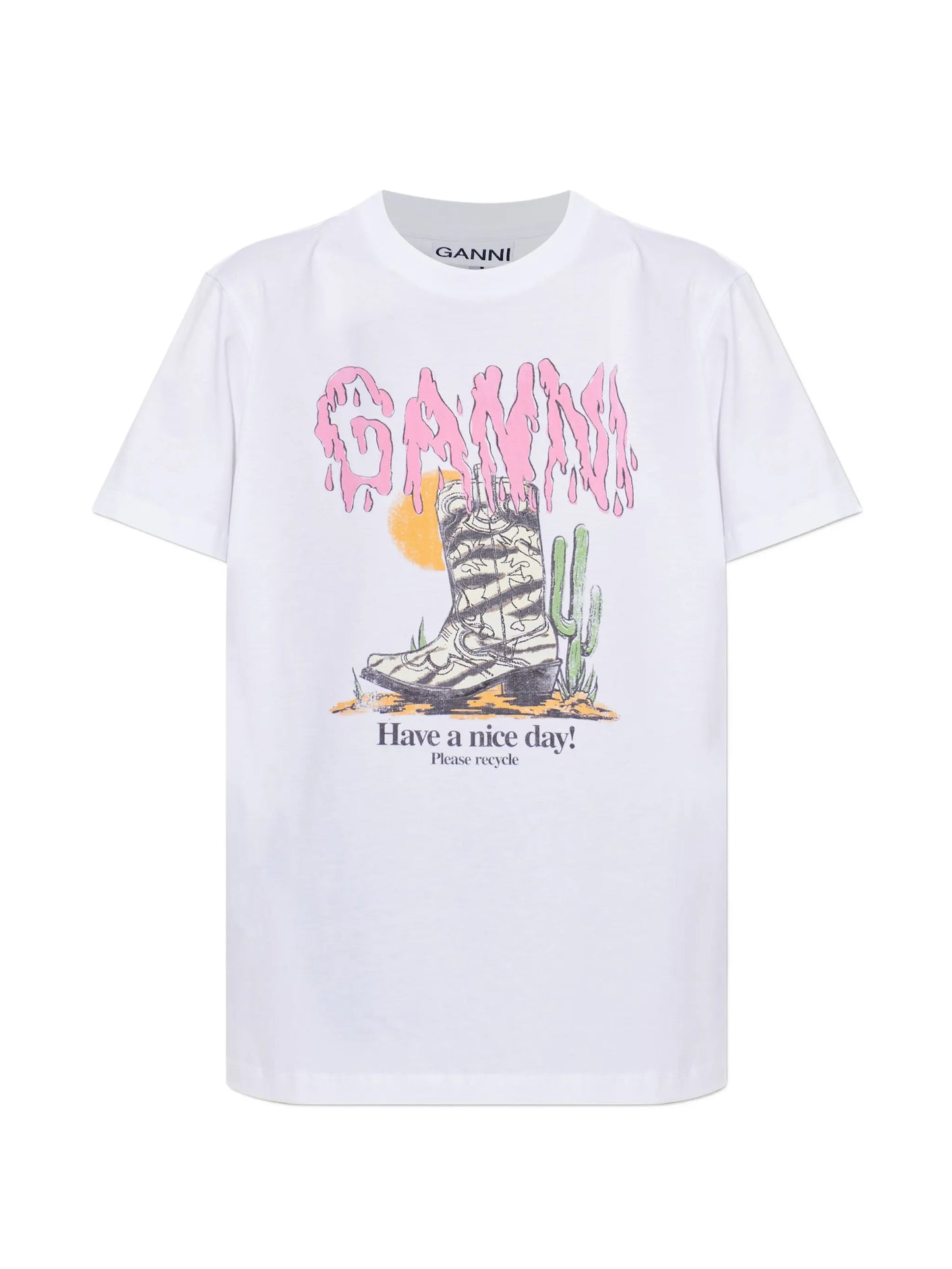 graphic-print T-shirt