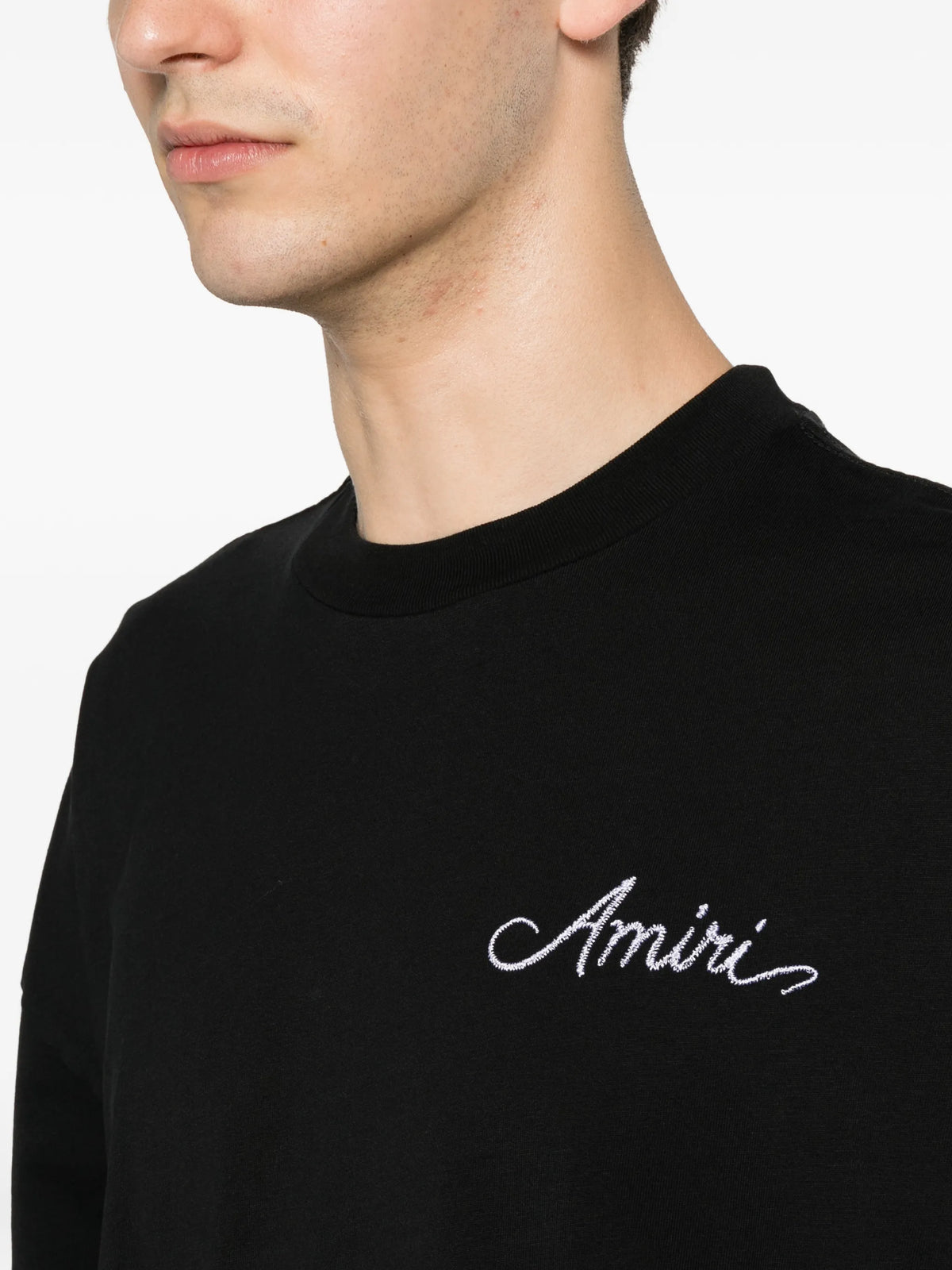 MA quad checkerboard oversized tee