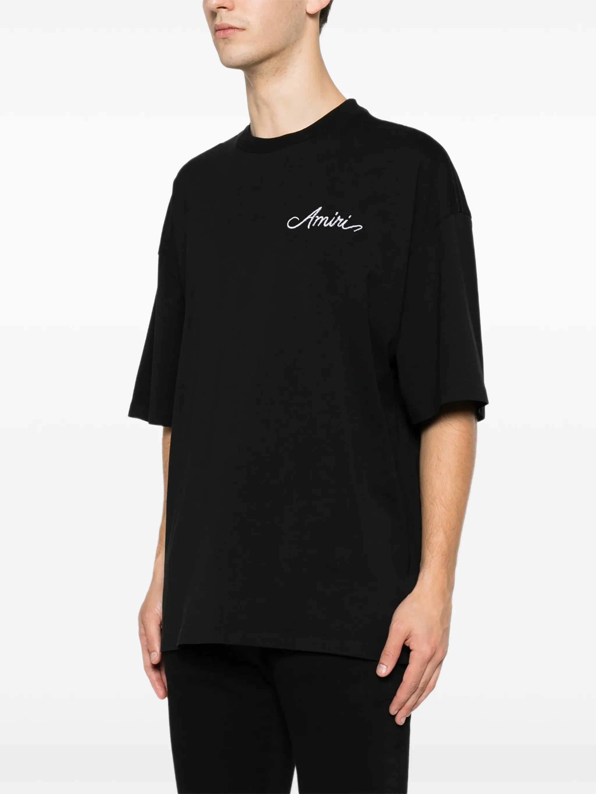 MA quad checkerboard oversized T-shirt