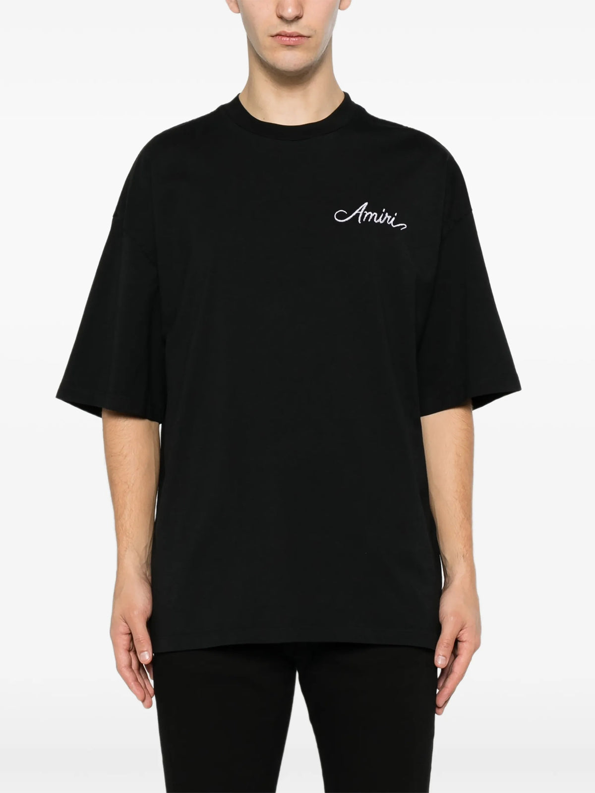 MA quad checkerboard oversized T-shirt