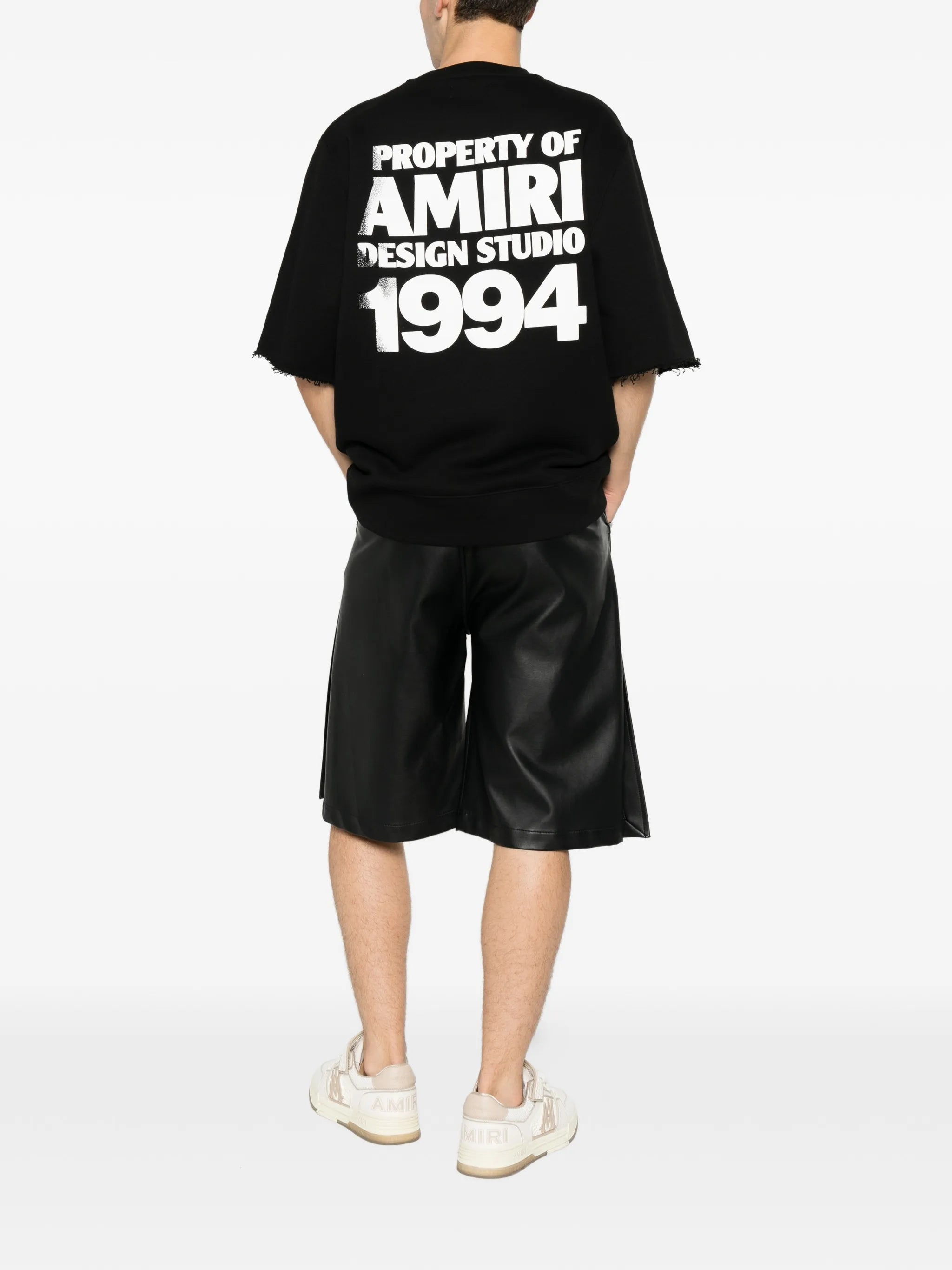 AMIRI 1994 cutoff crew T-shirt