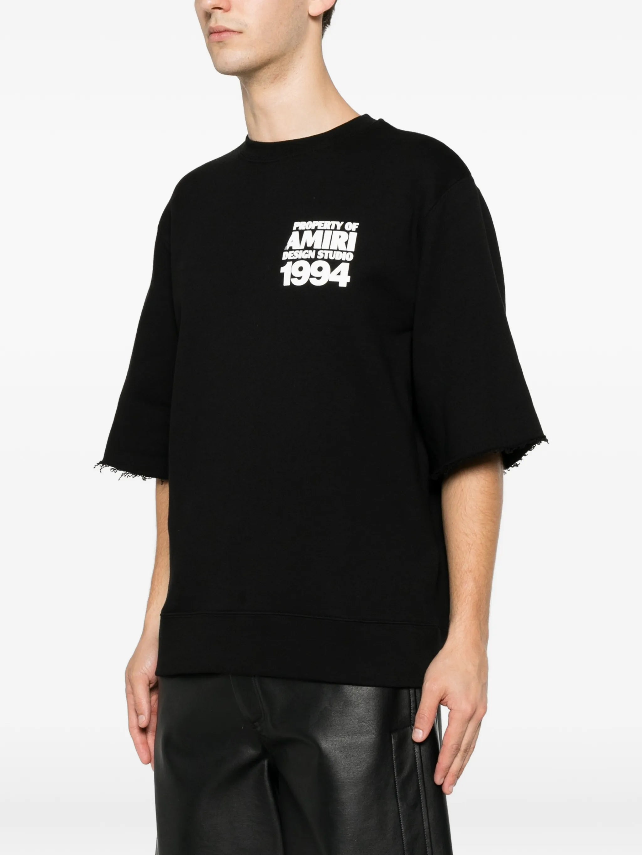 AMIRI 1994 cutoff crew T-shirt