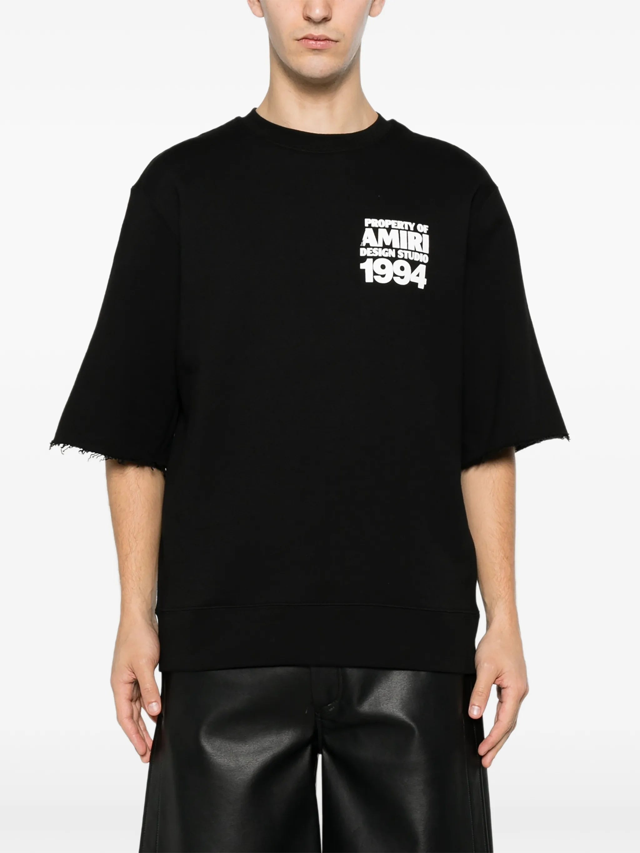 AMIRI 1994 cutoff crew T-shirt
