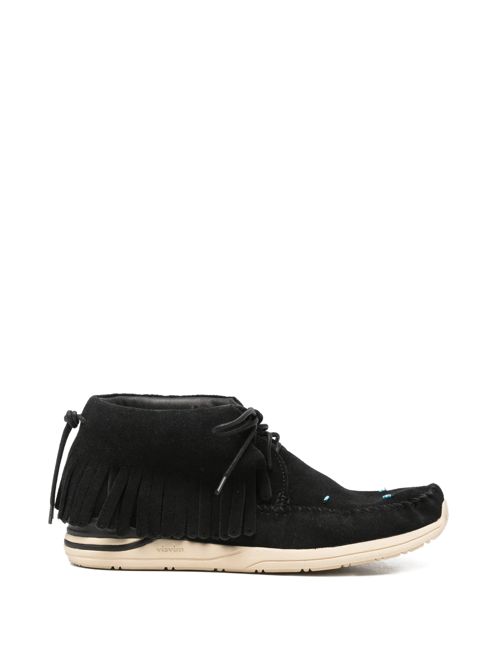 FBT Shaman-Folk fringed desert boots