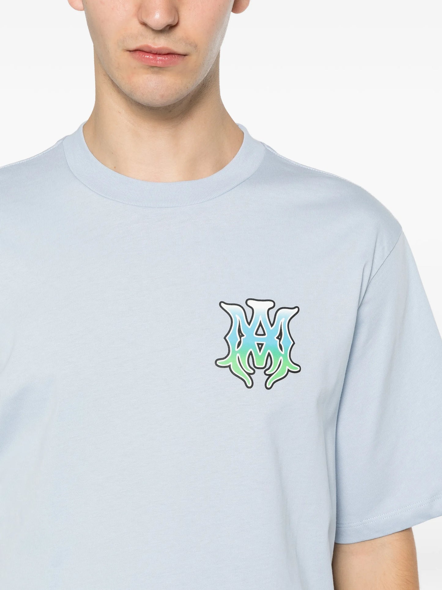 logo-print cotton T-shirt