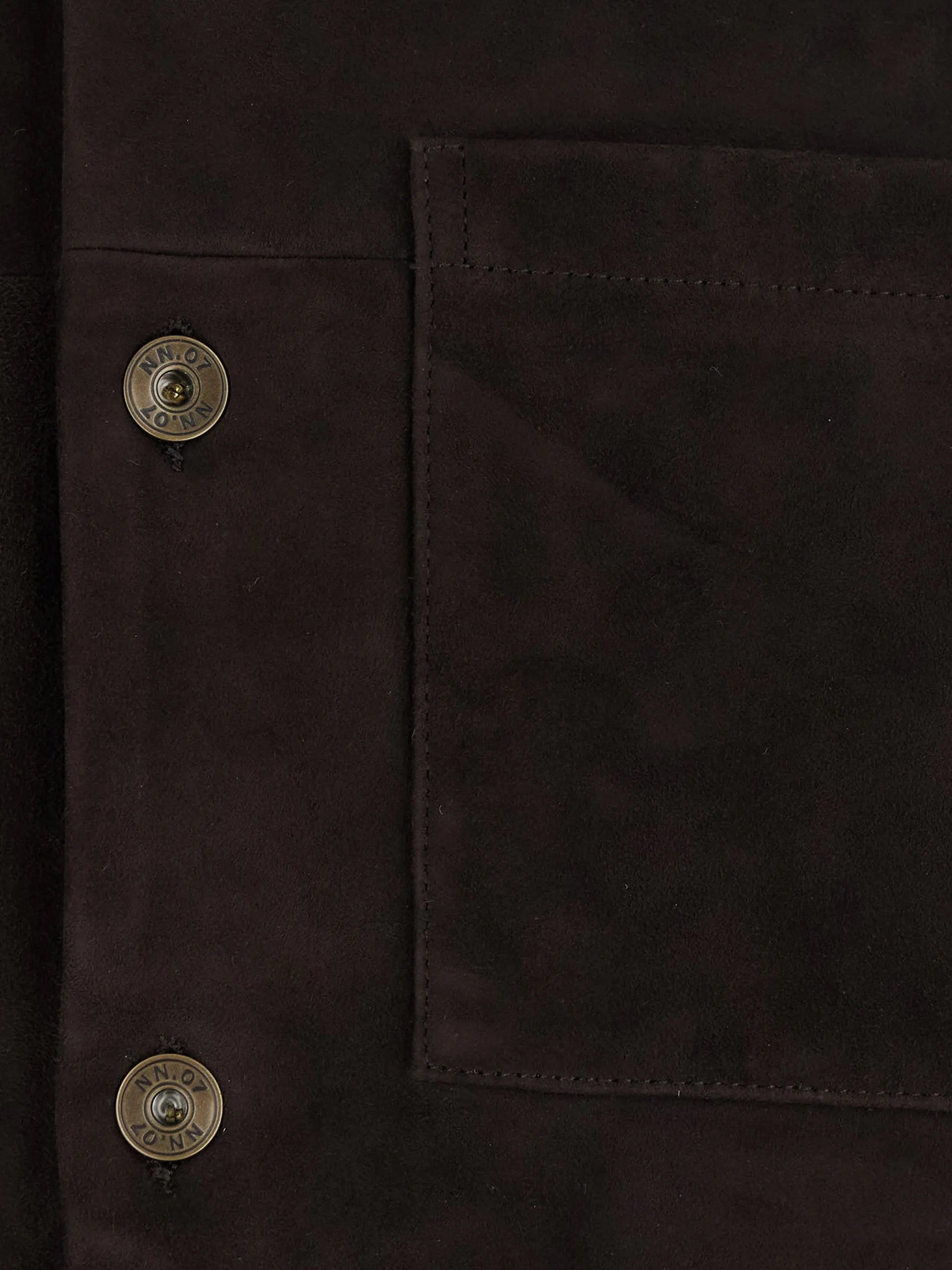 suede patch-pocket jacket