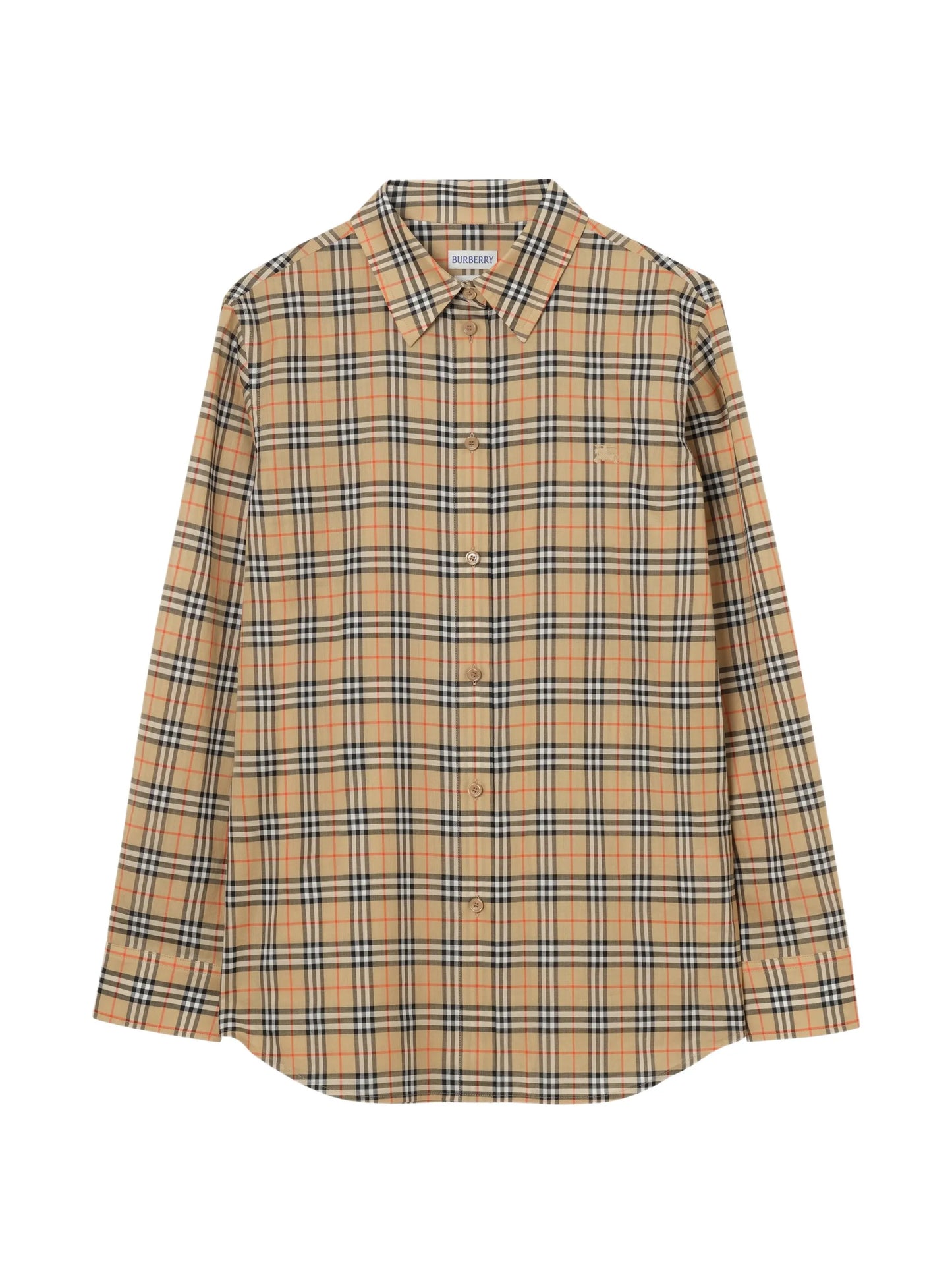 classic-fit Check cotton shirt