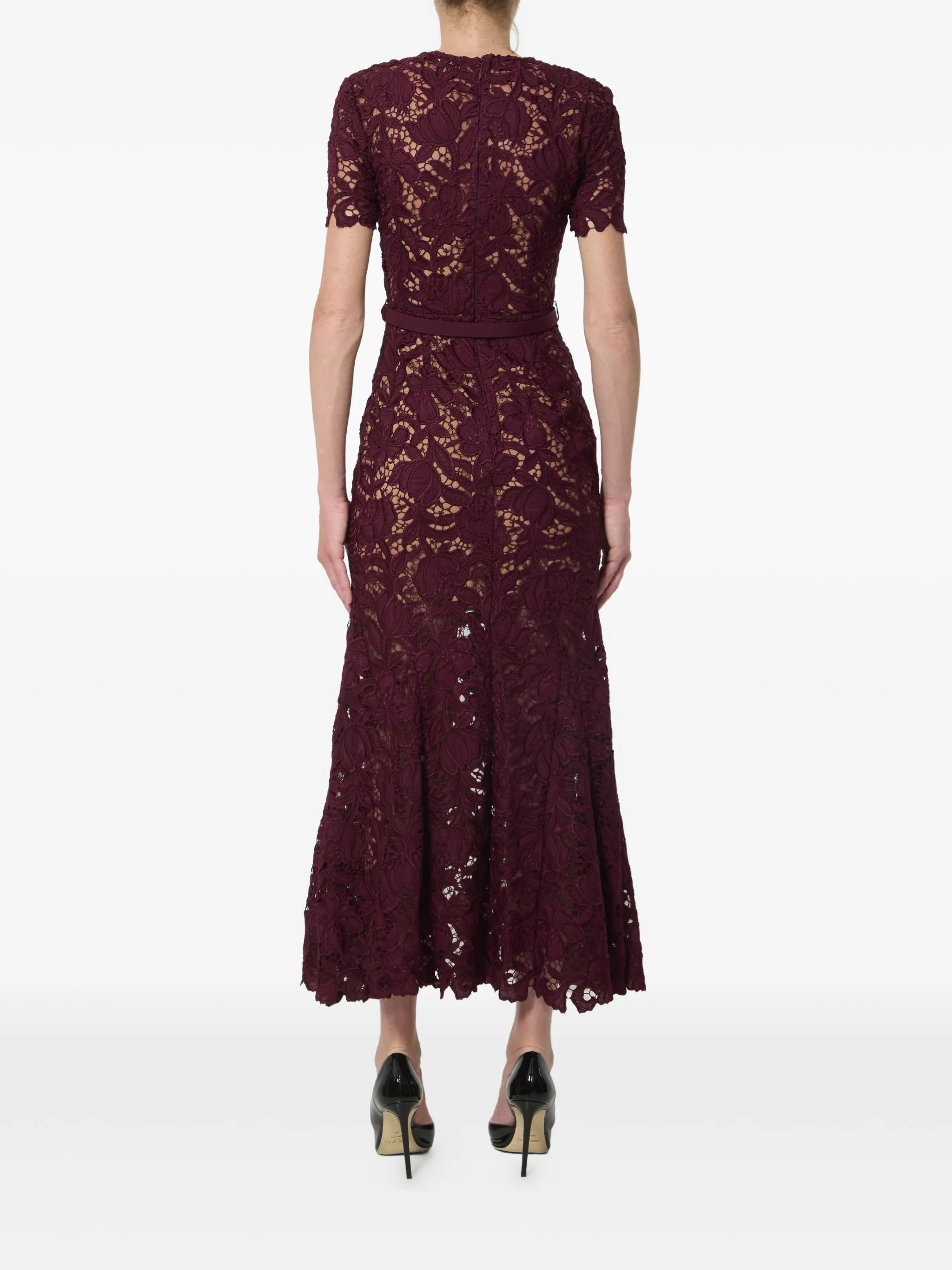 lace midi dress