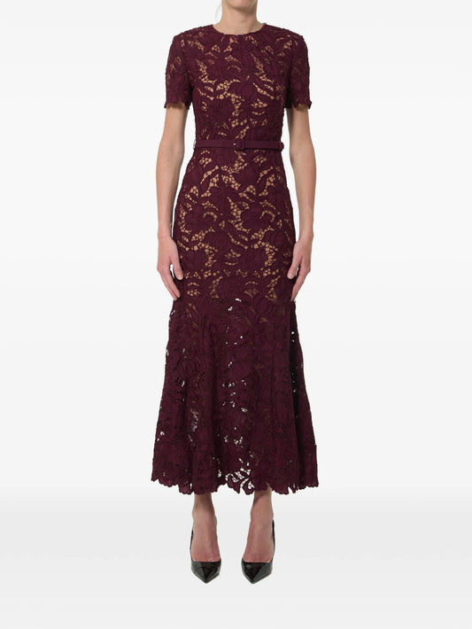 lace midi dress
