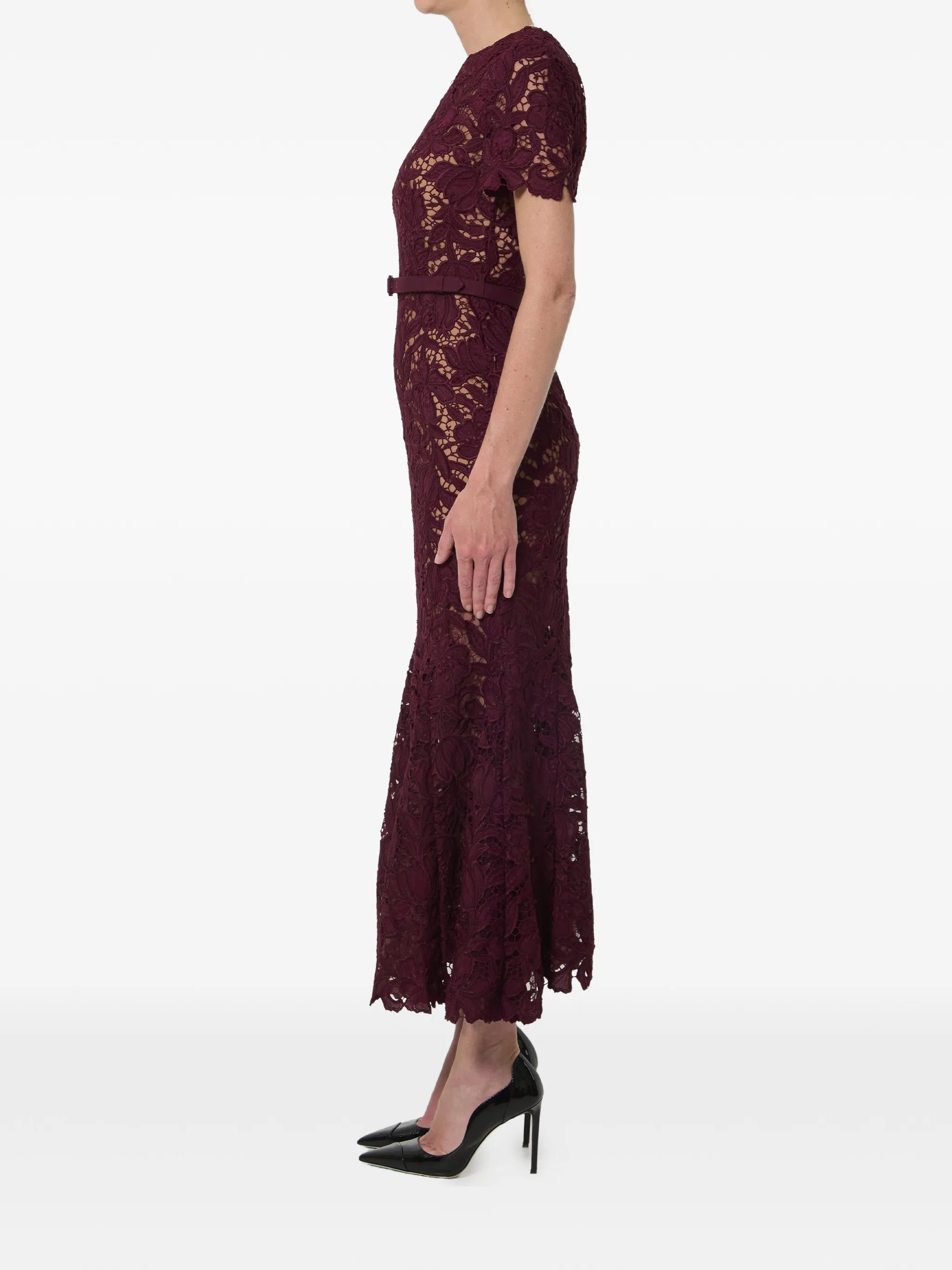 lace midi dress