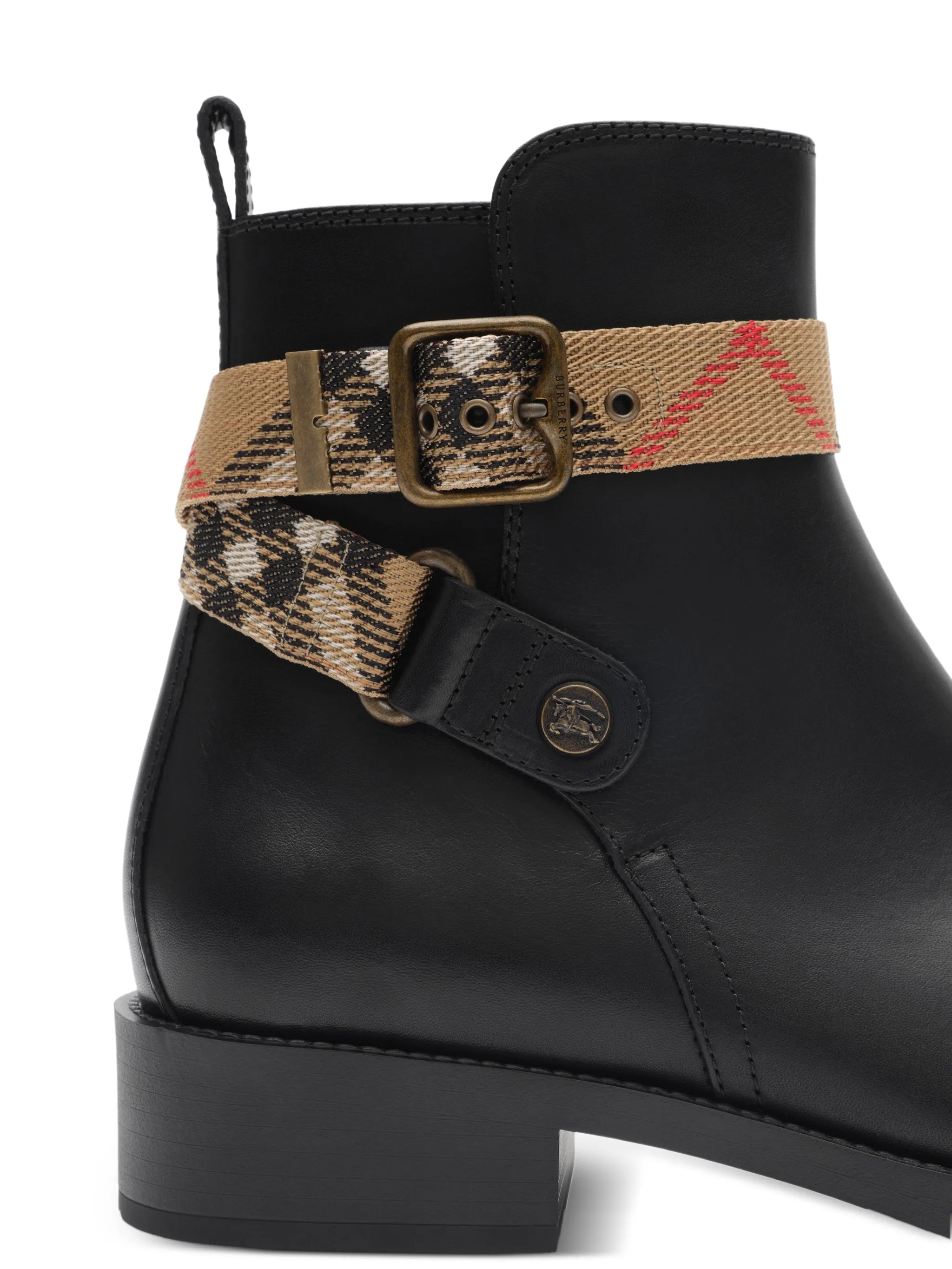 leather Huntley boots