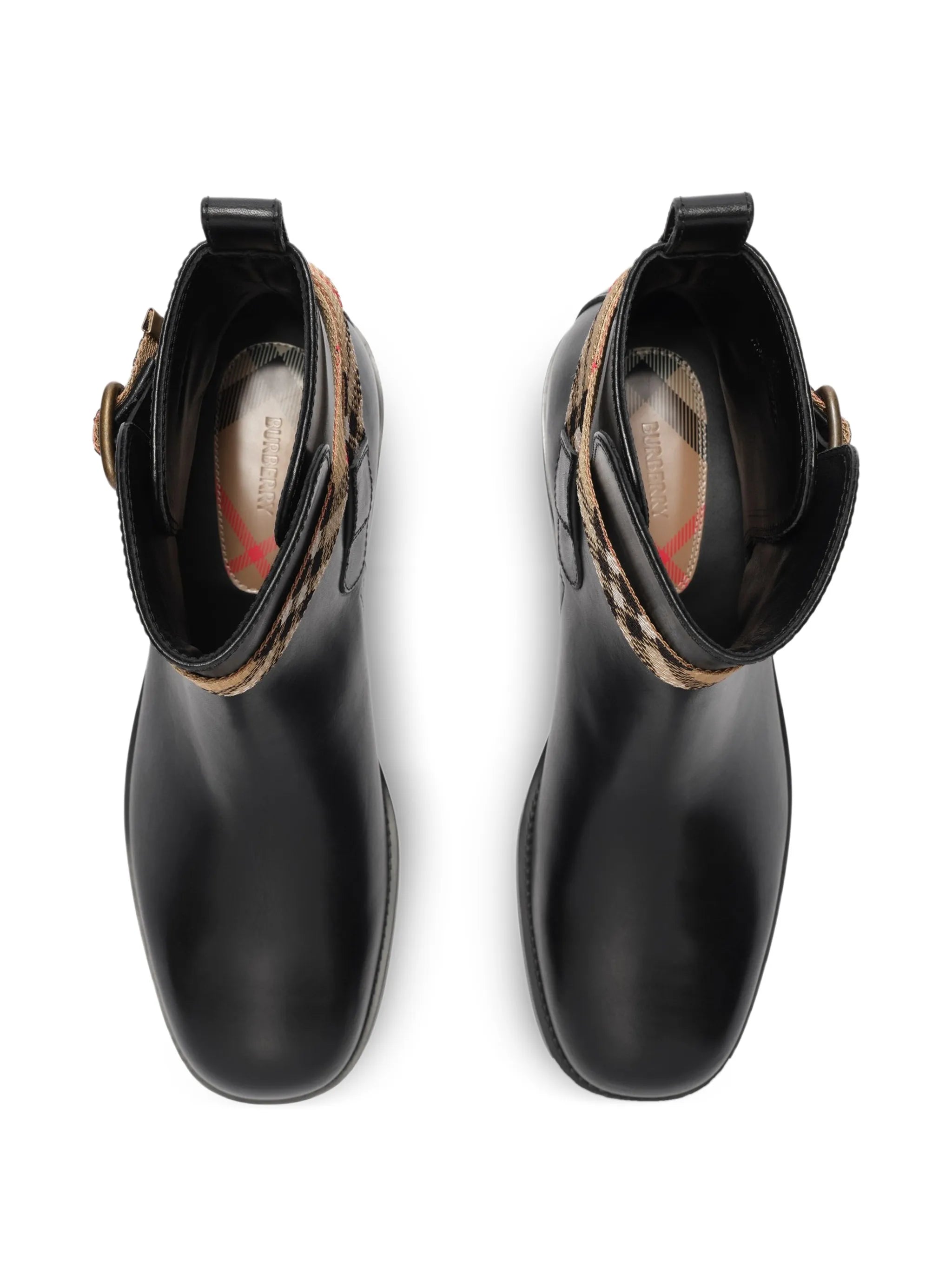 leather Huntley boots