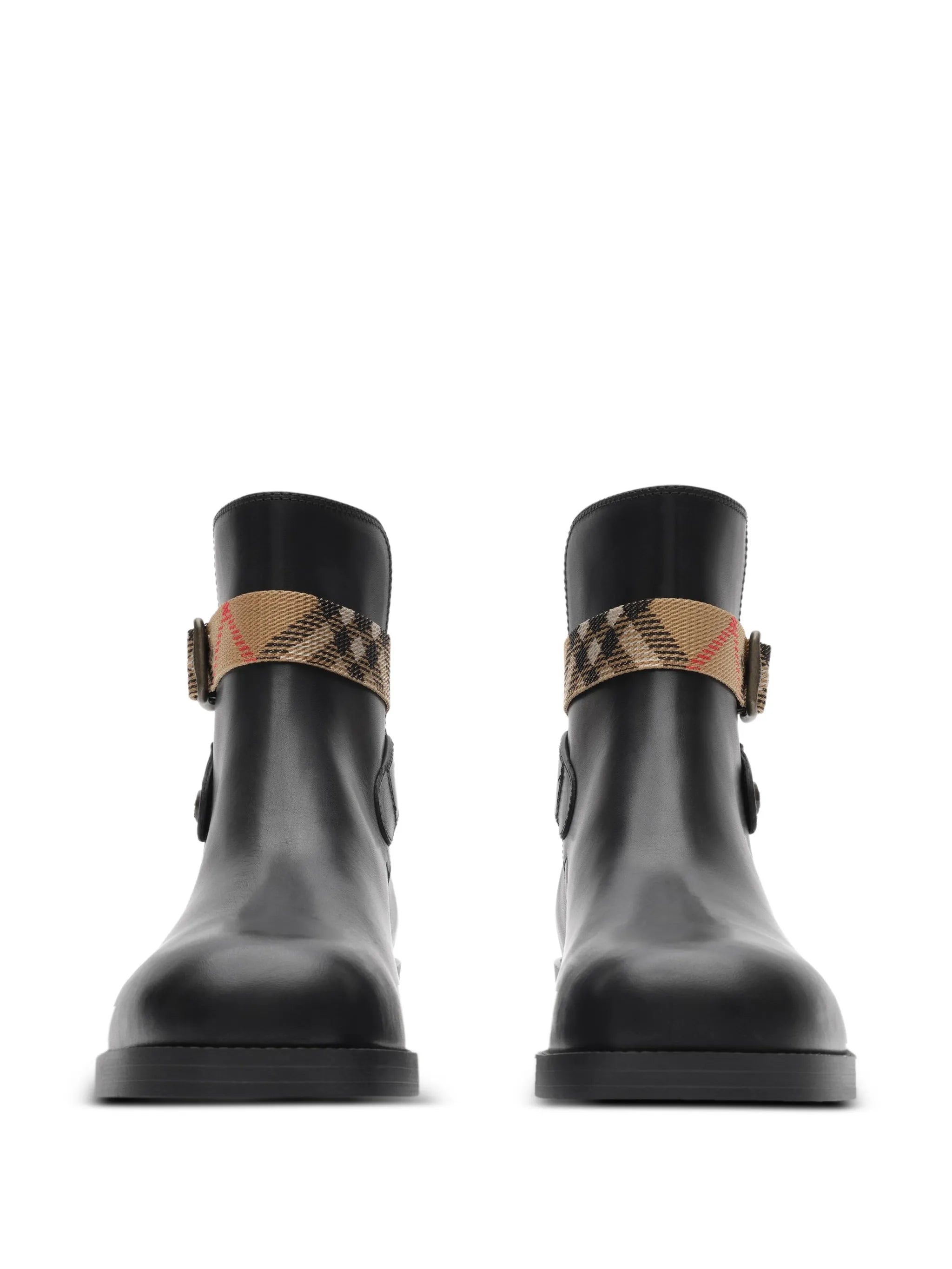 leather Huntley boots