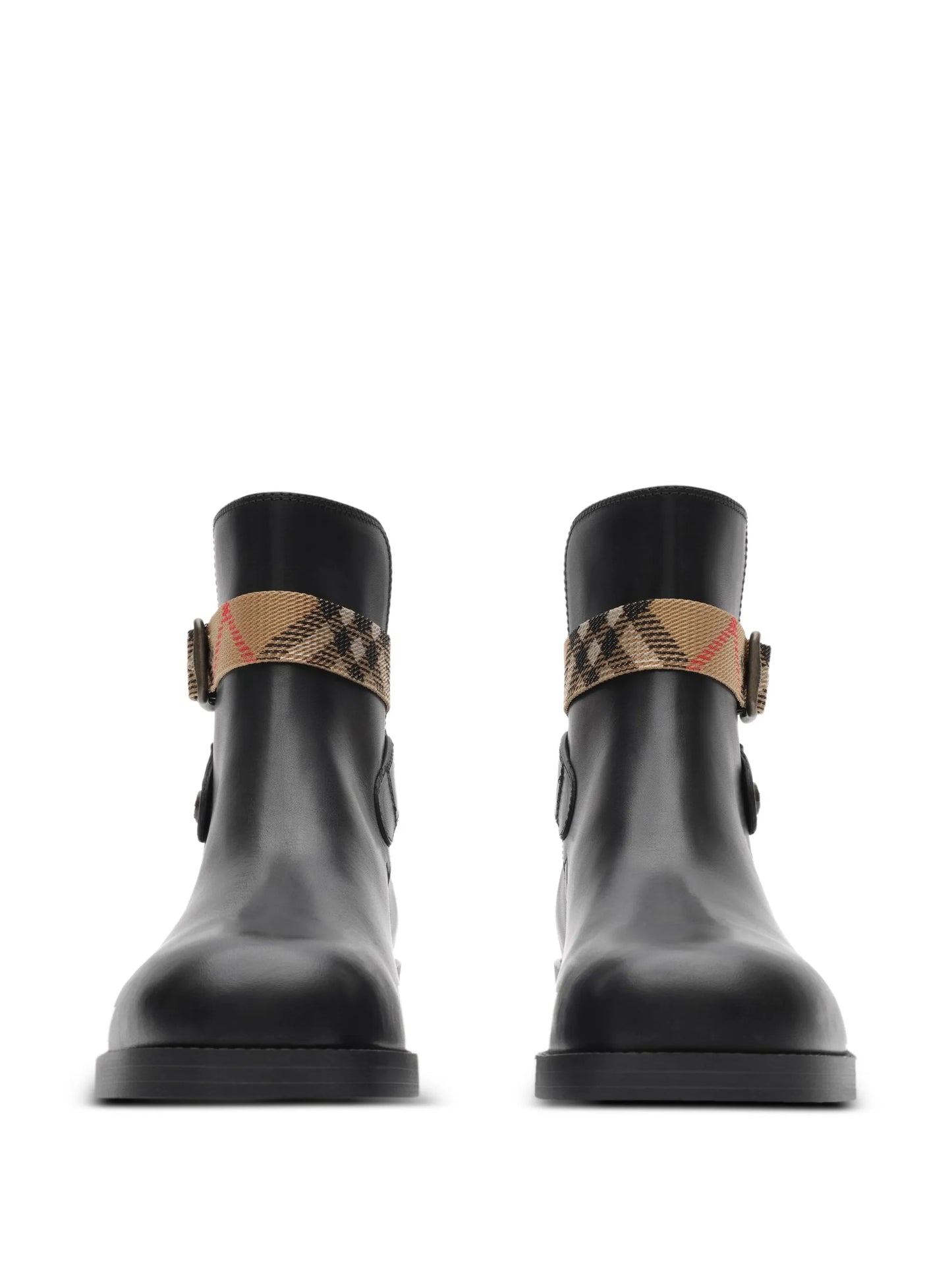 leather Huntley boots