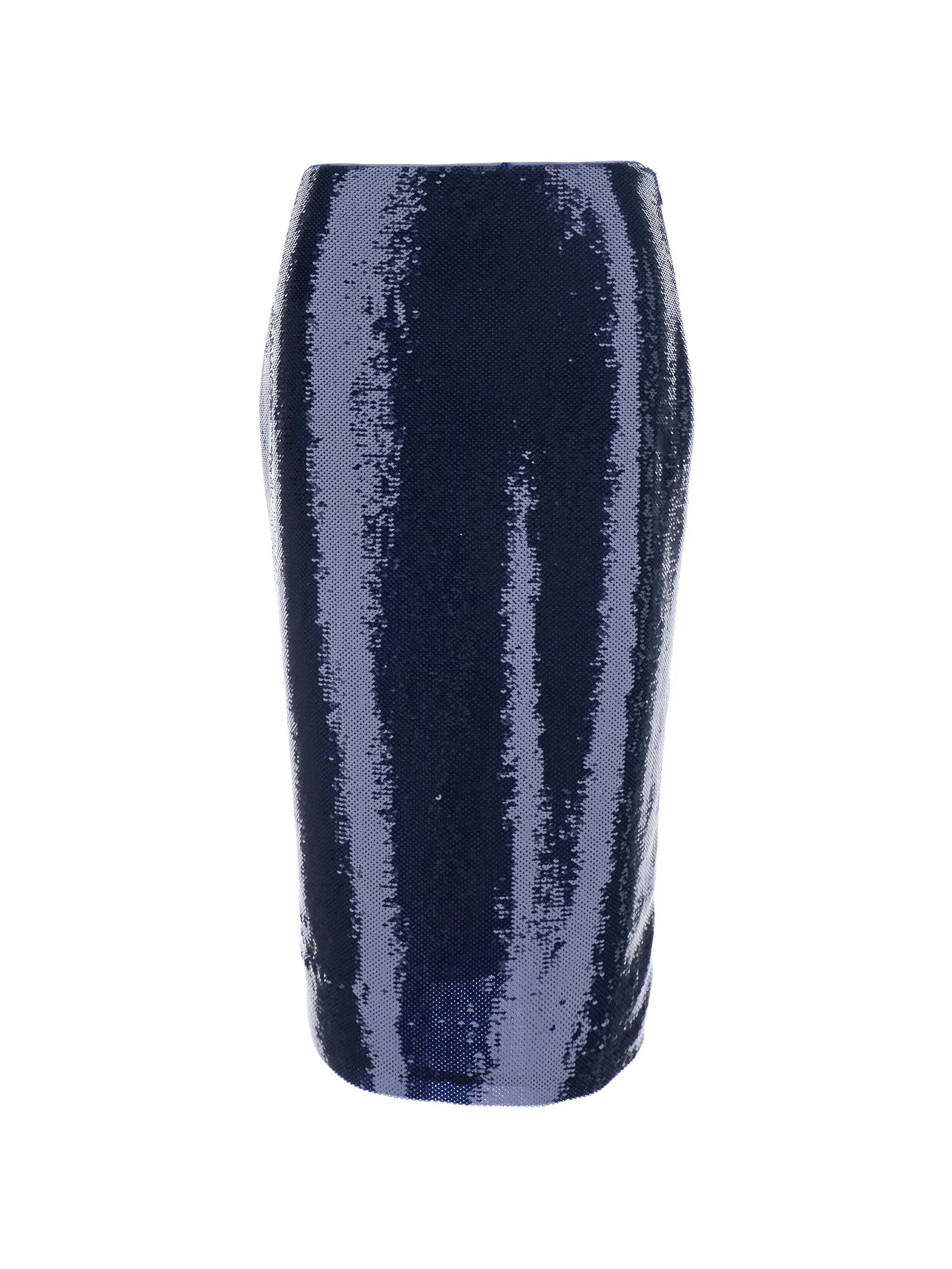 sequin-embellished pencil skirt