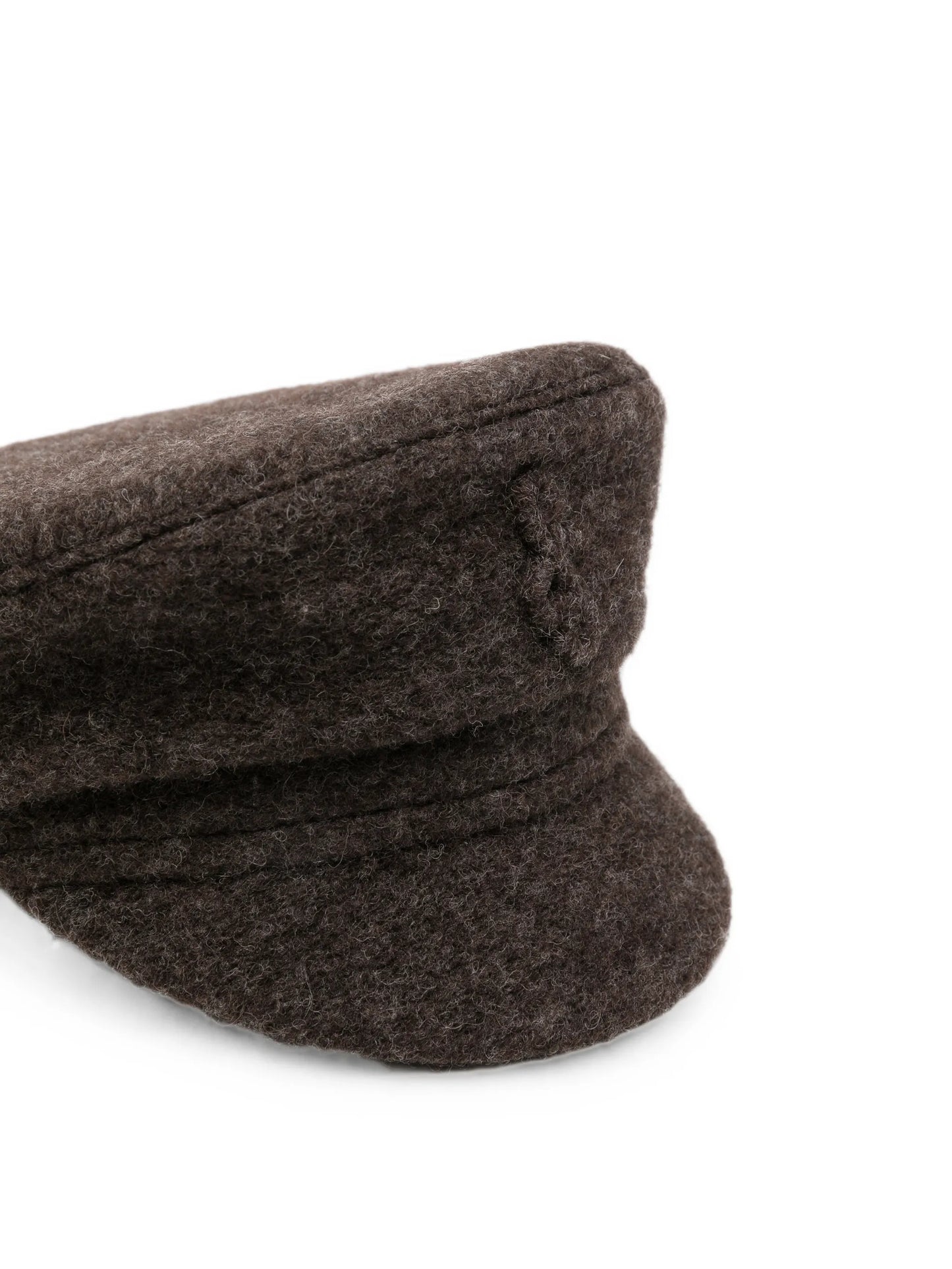 logo-embroidered baker boy hat