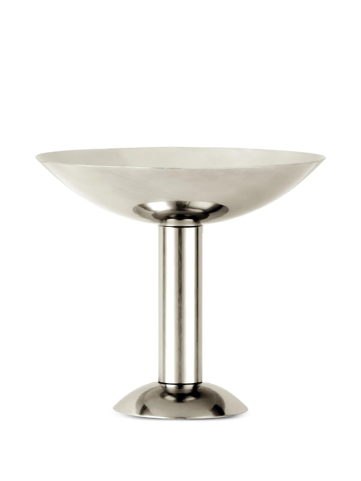 polished-finish tall champagne coupe