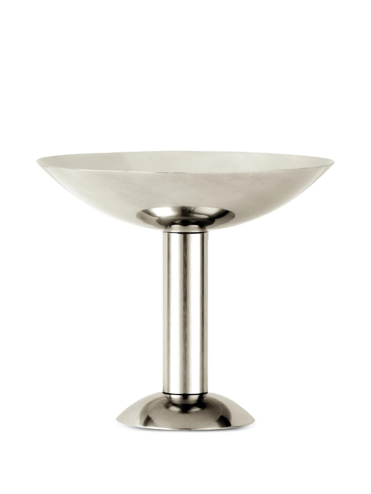 polished-finish tall champagne coupe