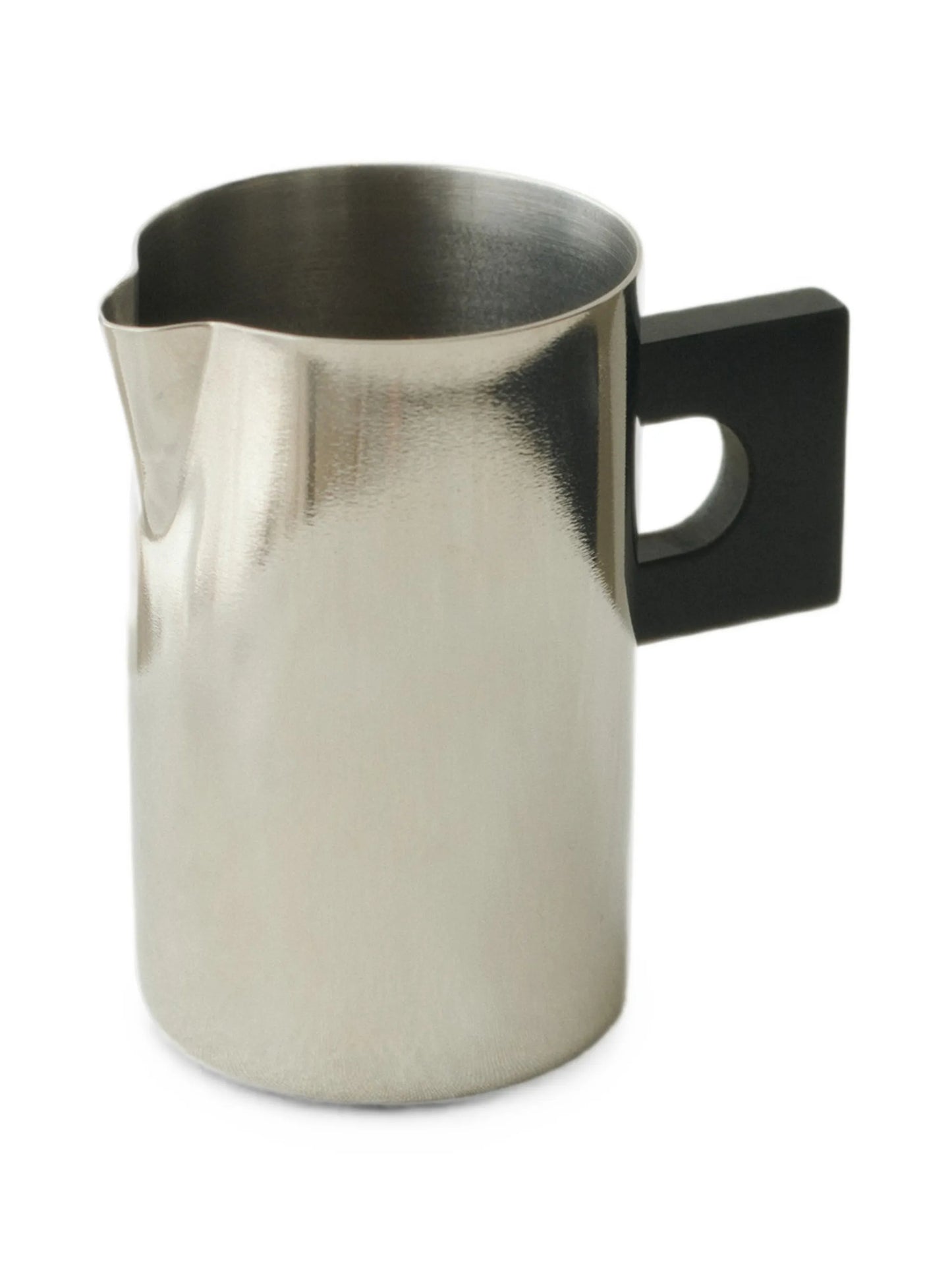 S.R polished-finish geometric-handle pitcher