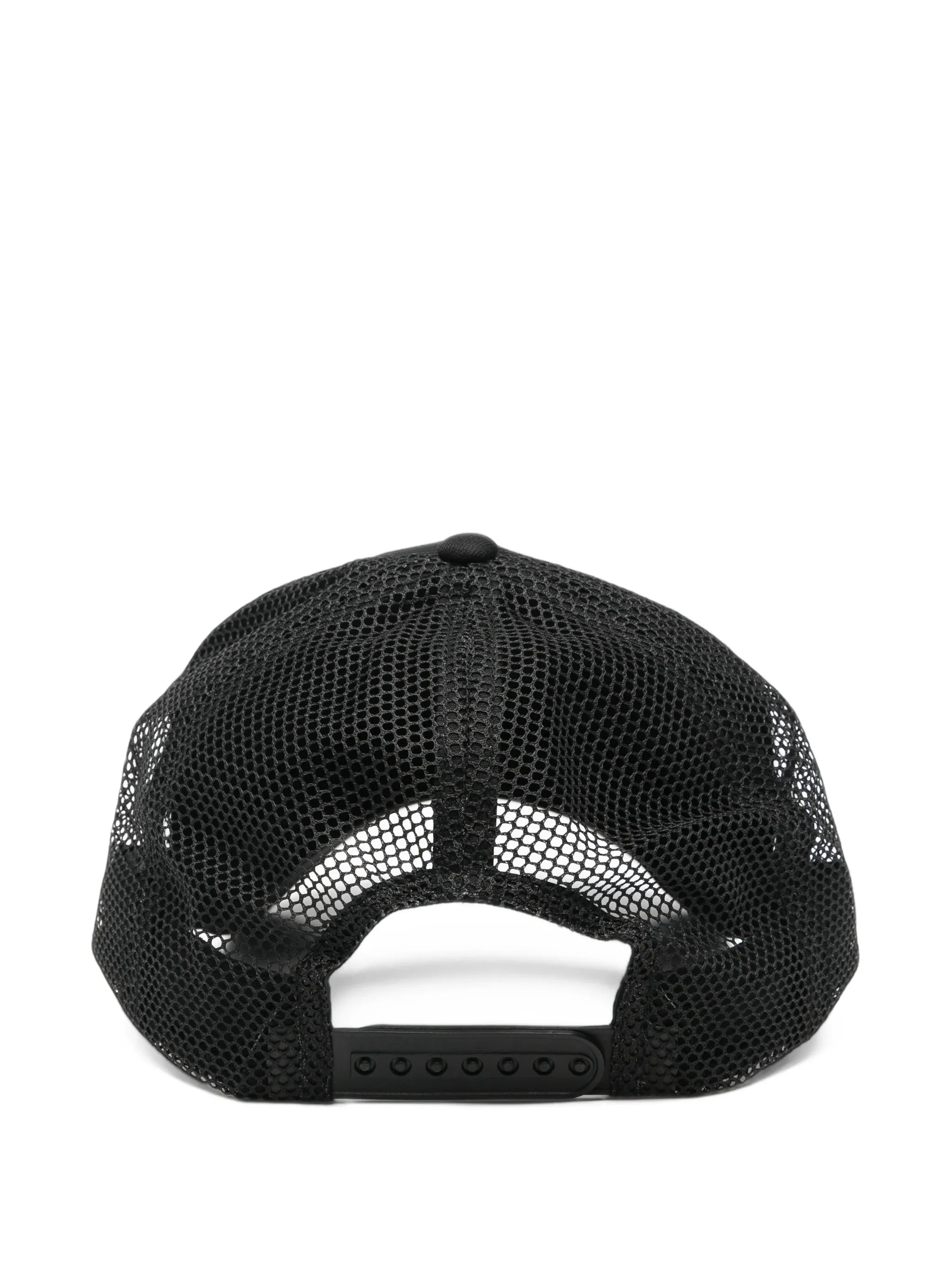 logo-embroidered mesh-panelled cap