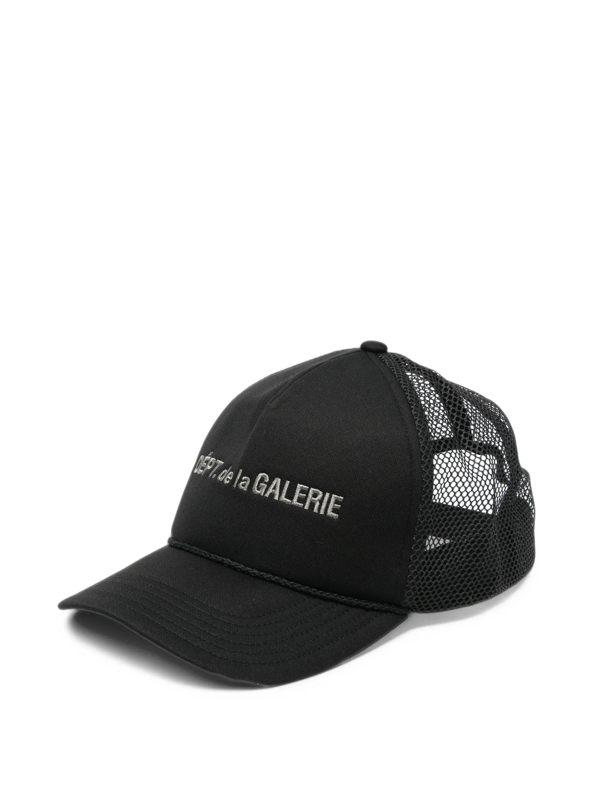 logo-embroidered mesh-panelled cap