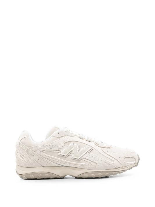 suede panelled sneakers