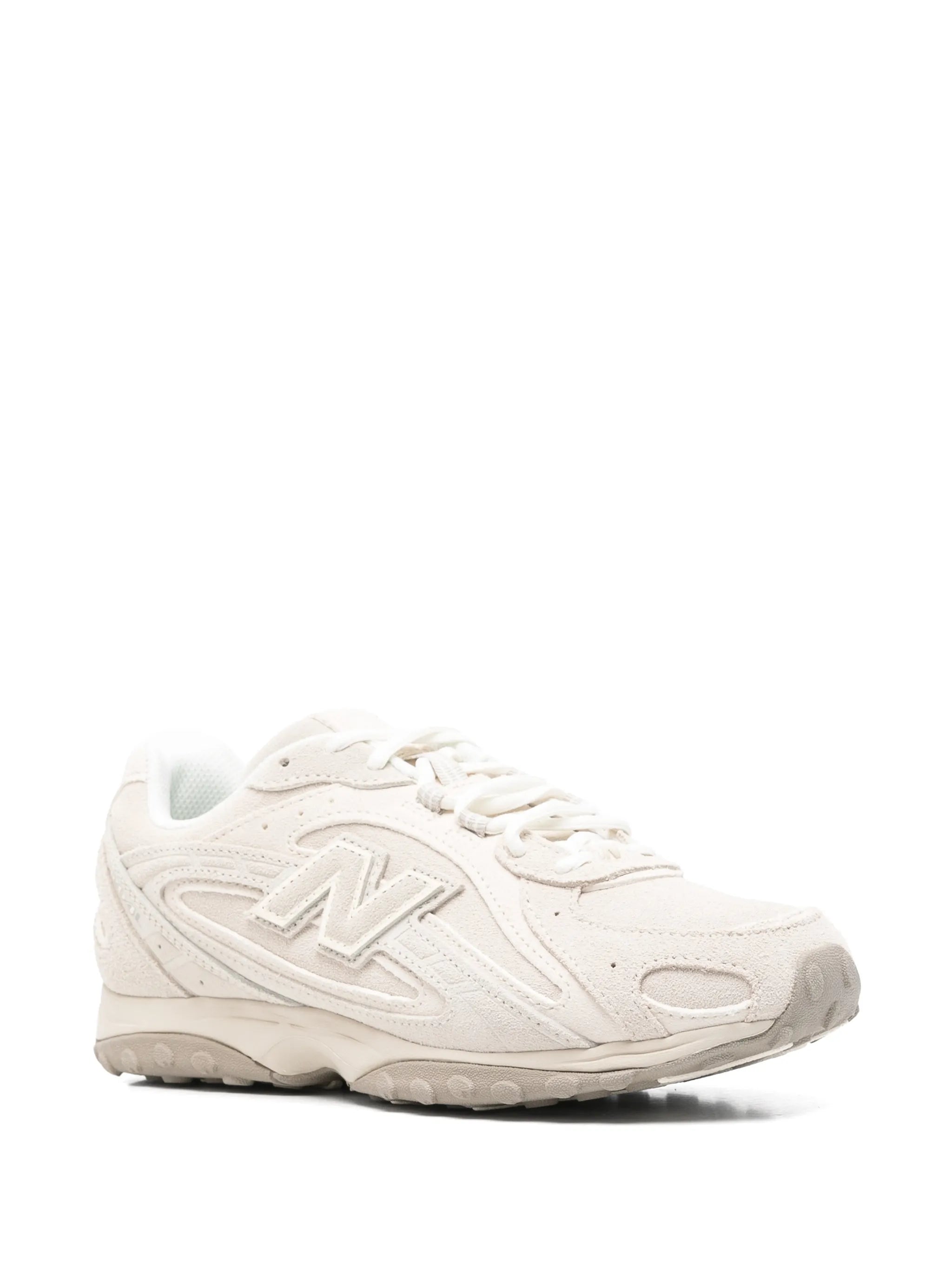 suede panelled sneakers