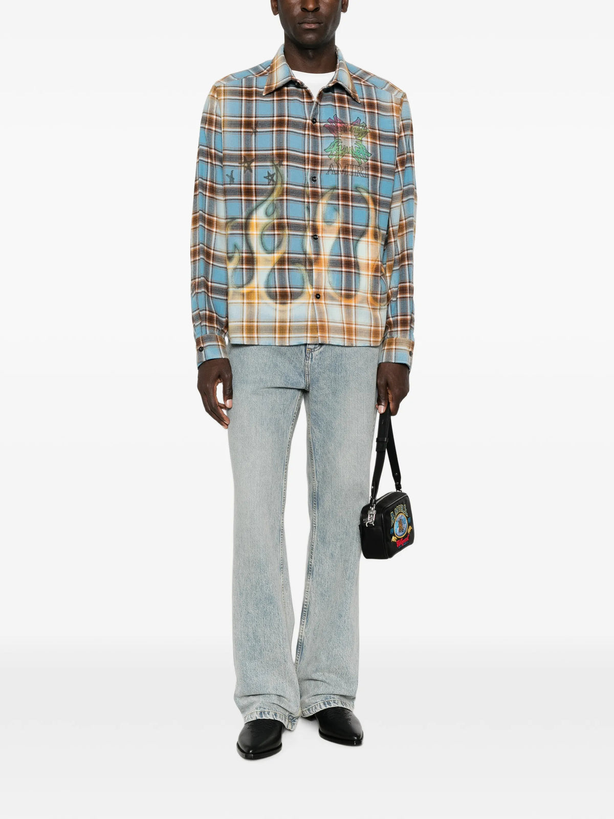 MA quad bleached flannel