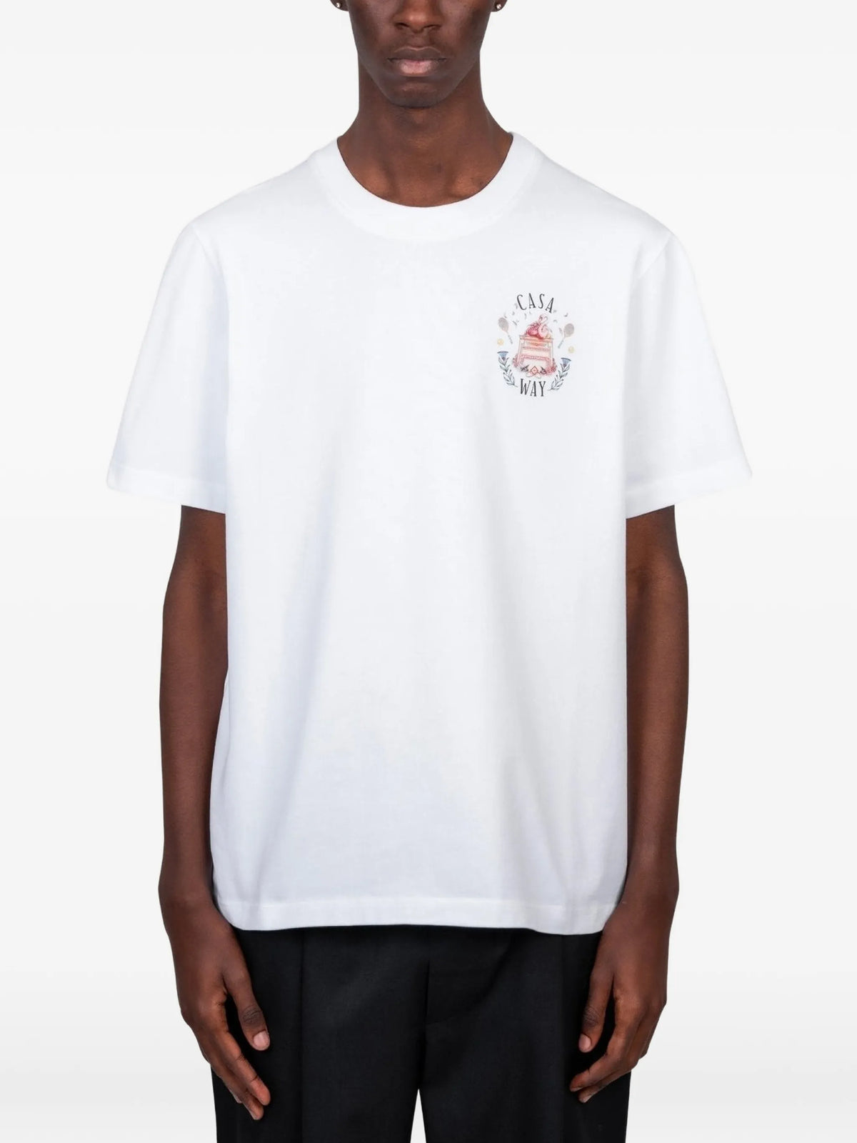 white Casaway short sleeve t-shirt
