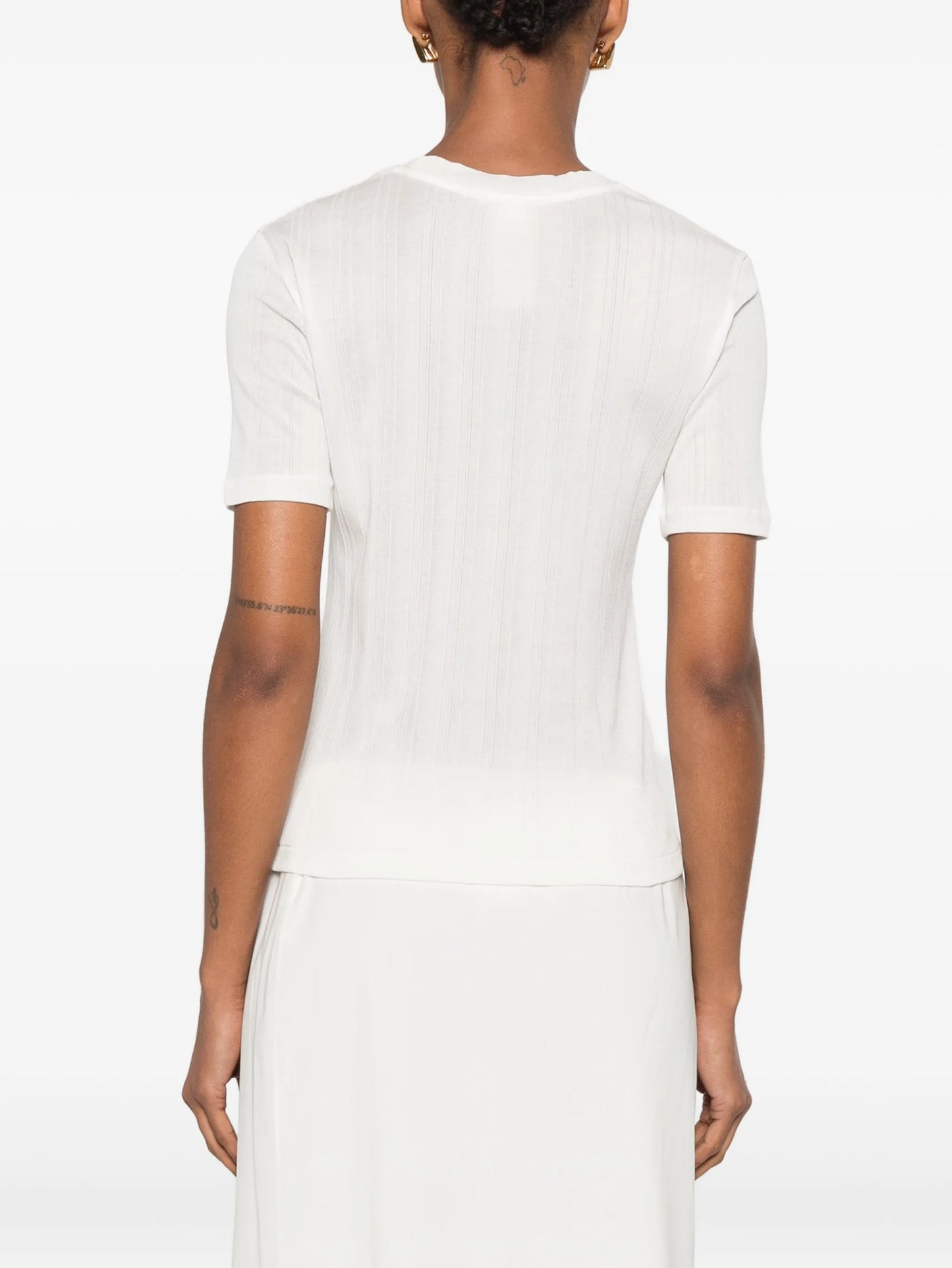 Etina ribbed short-sleeve T-shirt