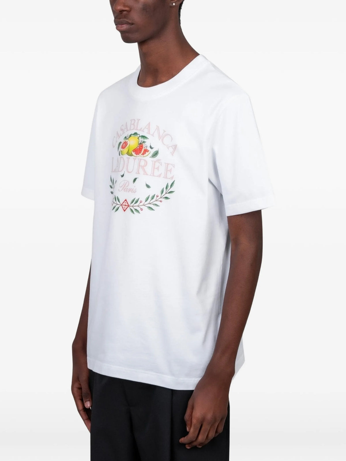 x Casablanca Laduree white short sleeve T‑shirt