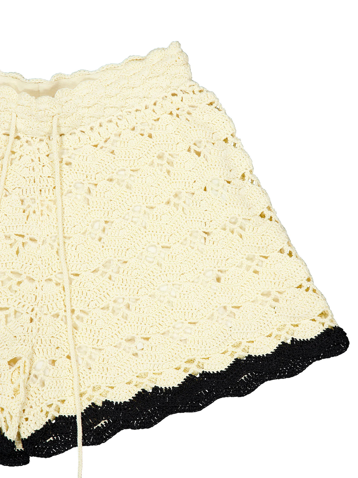 Aster crochet shorts