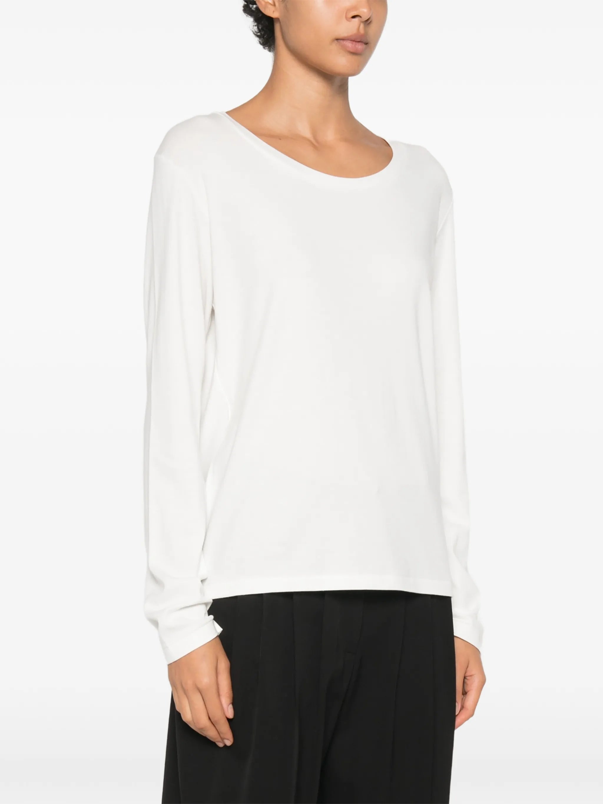 Kalto scoop-neck top