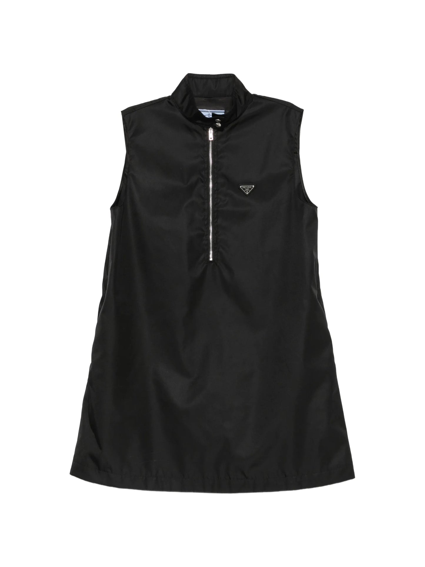 A-line sleeveless mini dress
