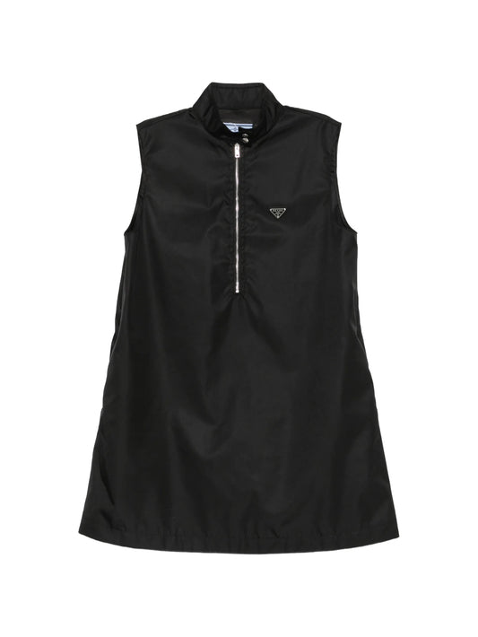 A-line sleeveless mini dress