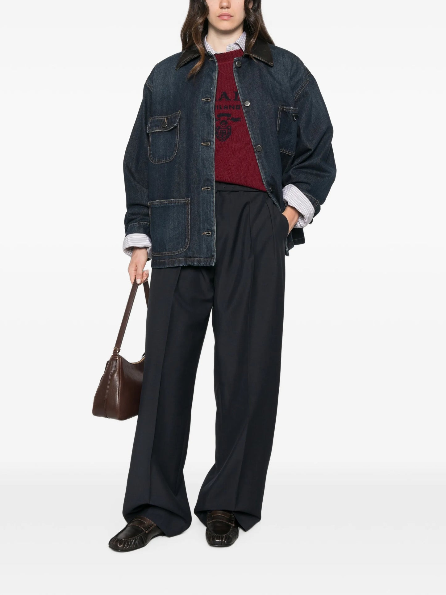 wide-leg jeans