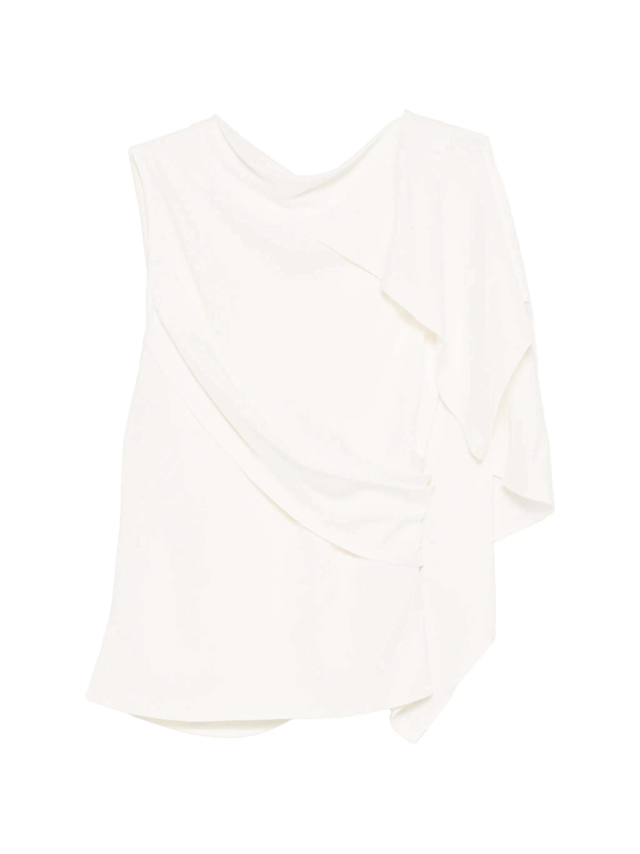 Odeon draped top cream