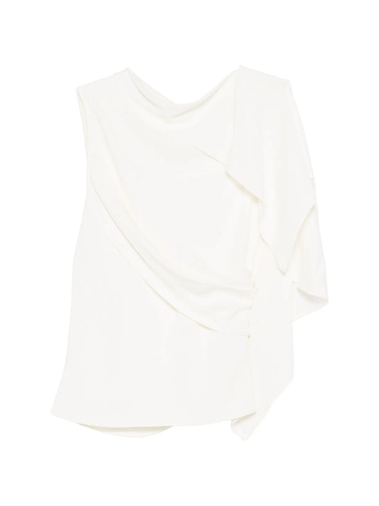 Odeon draped top cream