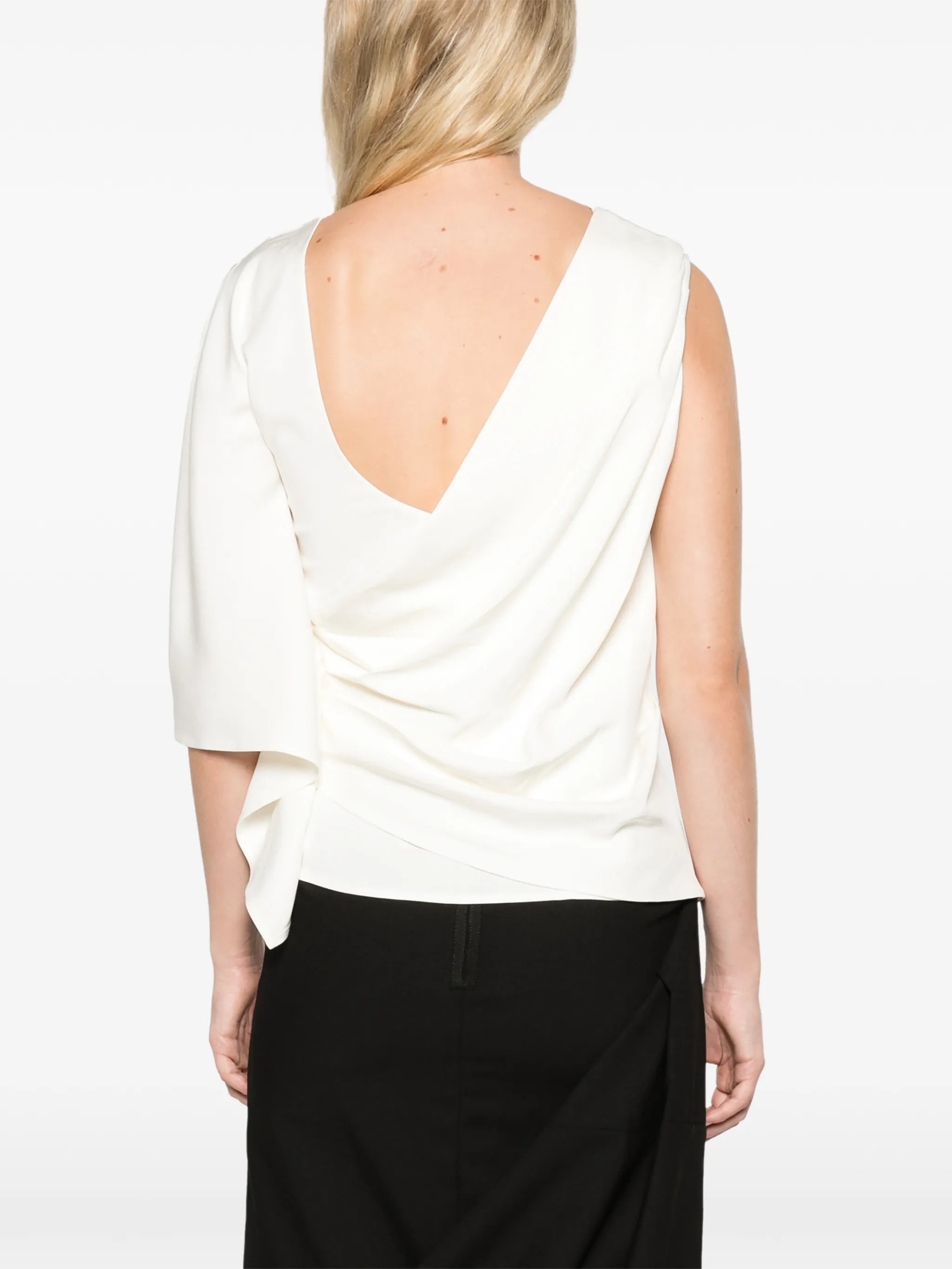 Odeon draped top cream